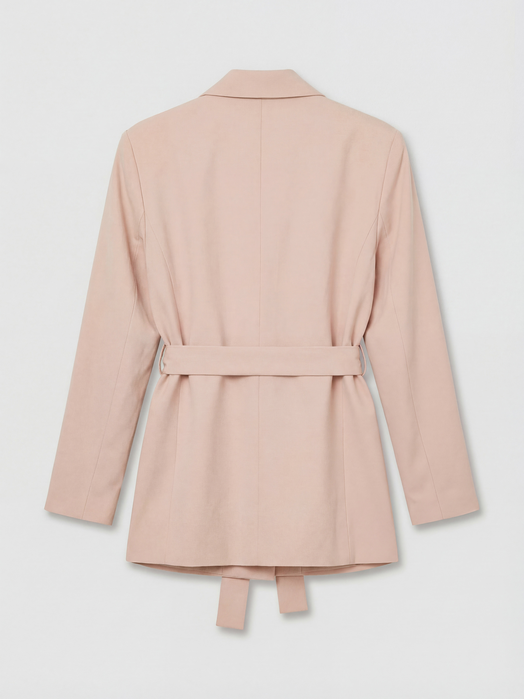 LCW Modest Beli Kuşaklı Kadın Blazer Ceket görsel 6
