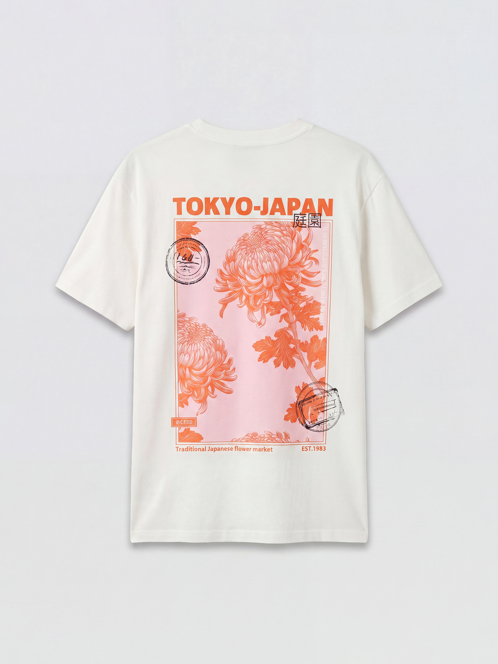 LCW Vision Tokyo Baskılı %100 Pamuklu Kadın Tişört görsel 6