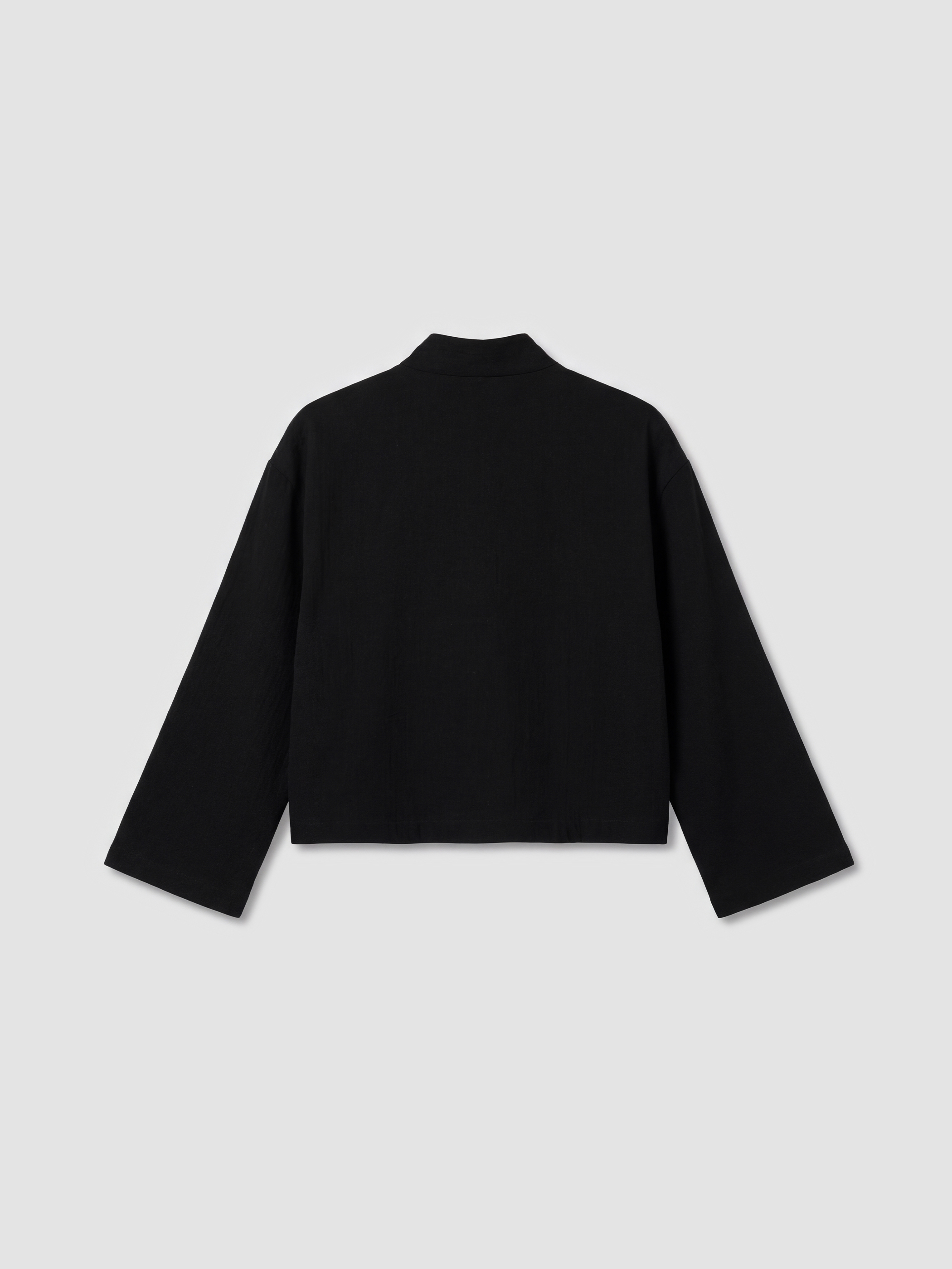 LCW Modest Şal Yaka Oversize Kadın Kimono görsel 6