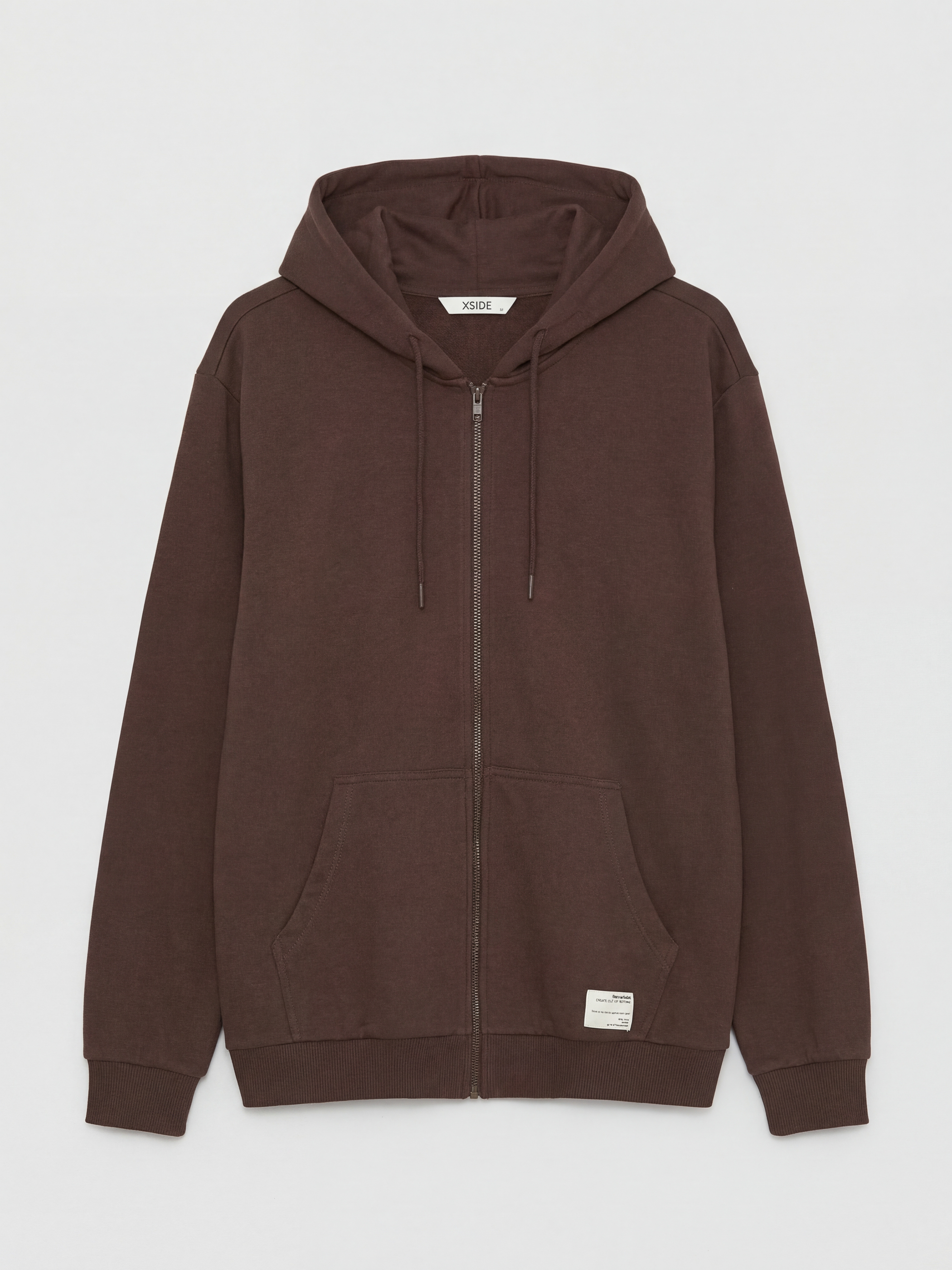 XSIDE Kapüşonlu Erkek Fermuarlı Sweatshirt görsel 4