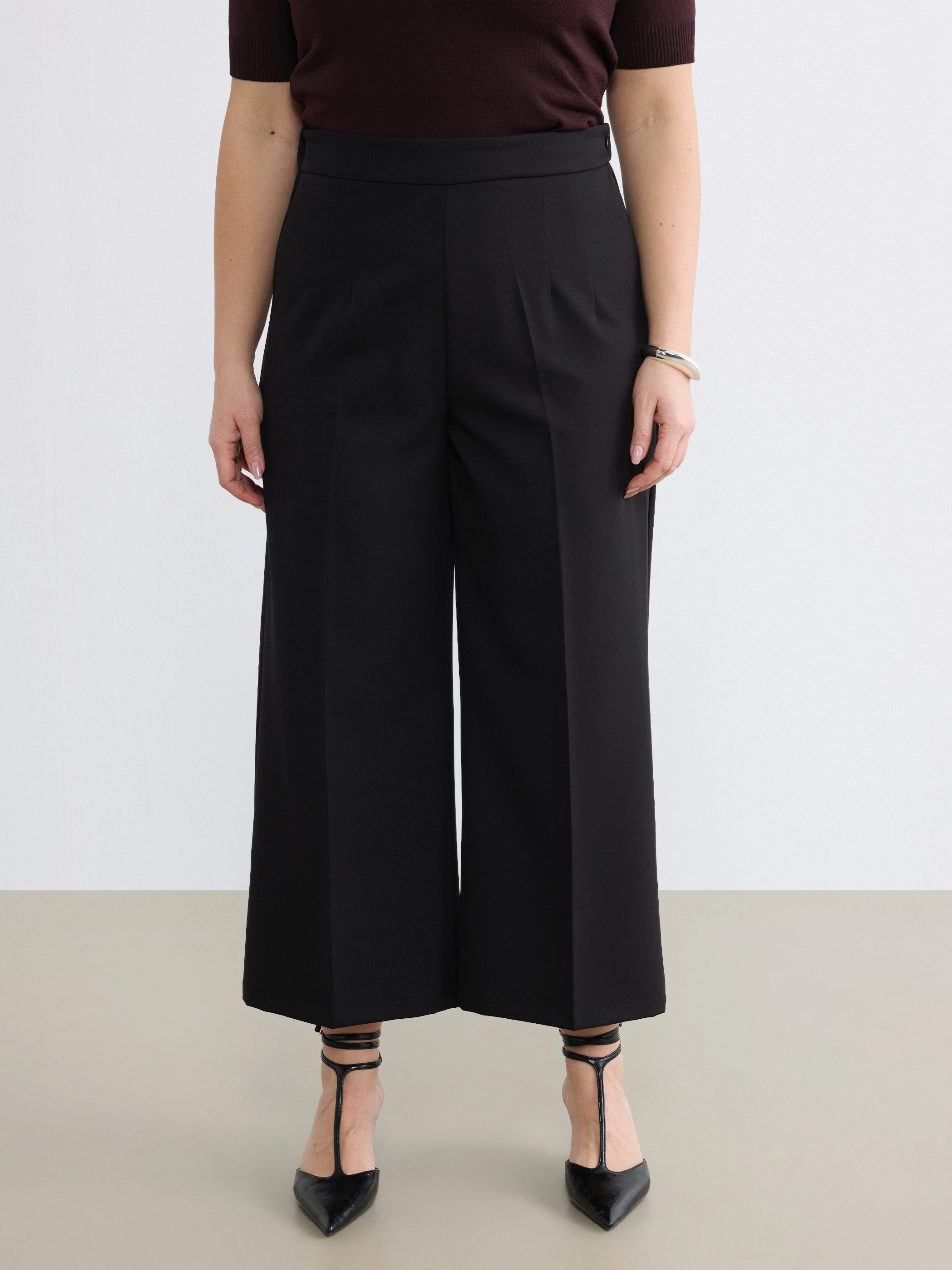 Soulife Loose Fit Kadın Pileli Kapri görsel 6