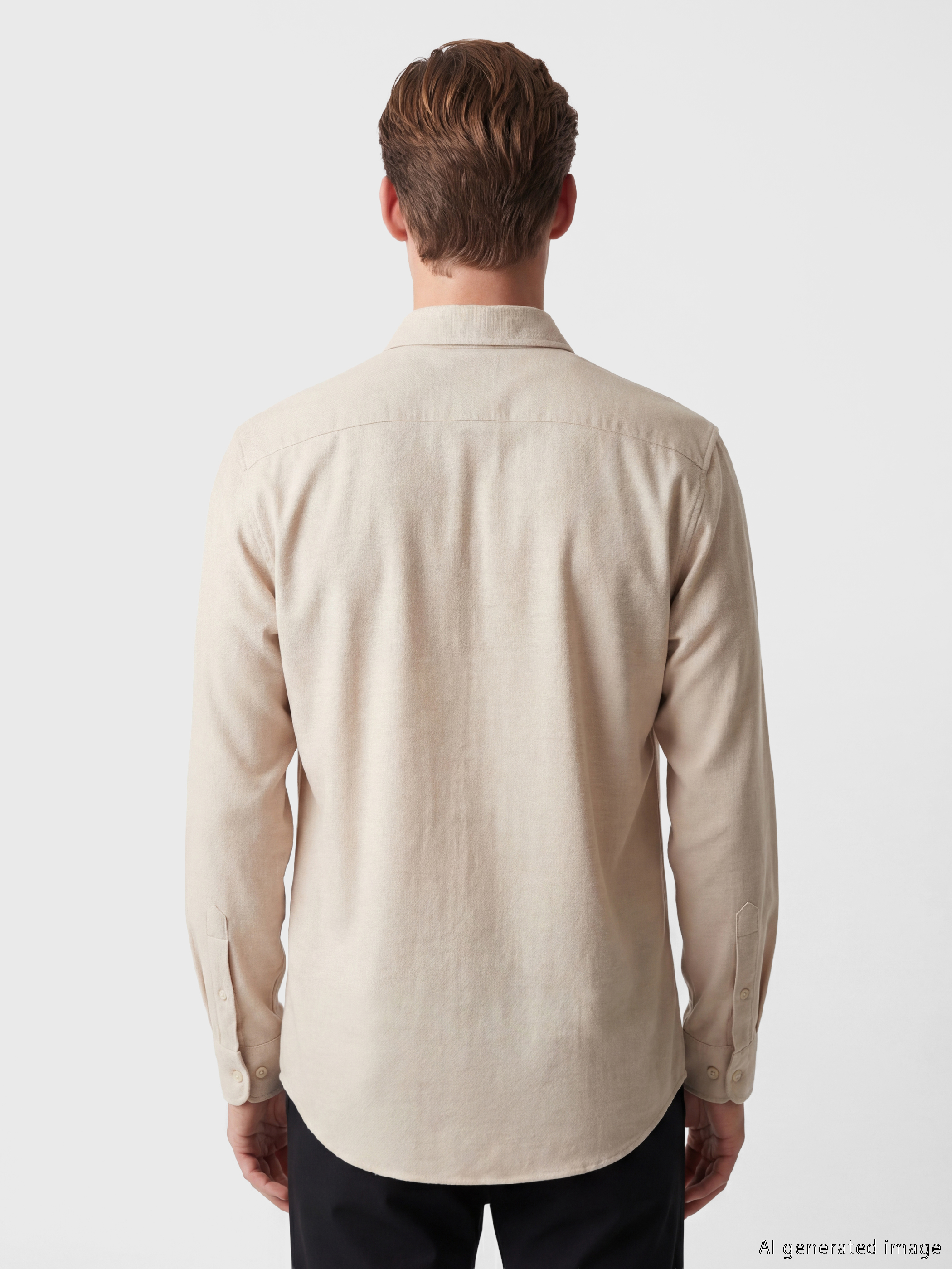 SOUTHBLUE Slim Fit Erkek Oxford Gömlek görsel 3