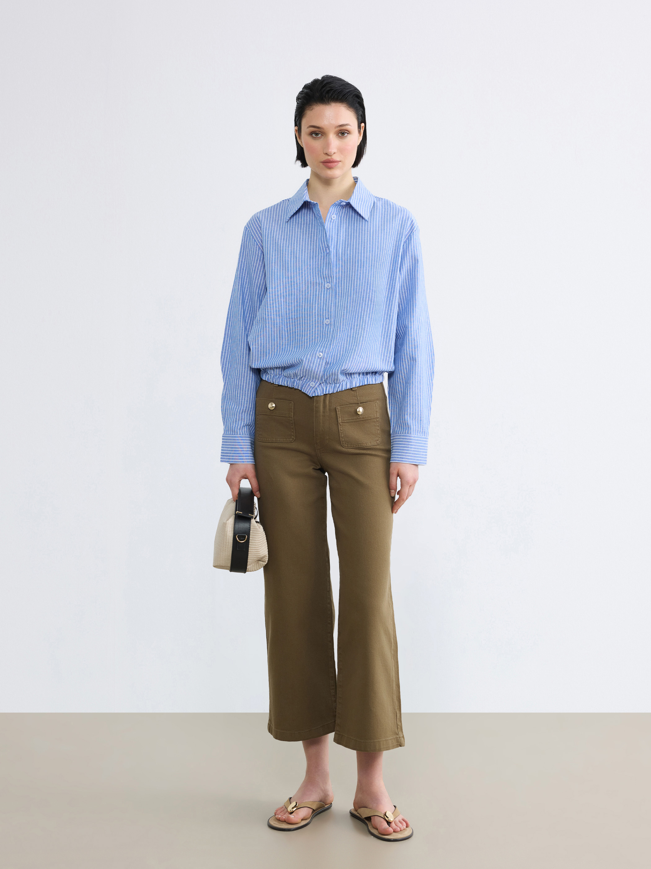 LCW Jeans Culotte Fit Kadın Jean Pantolon
