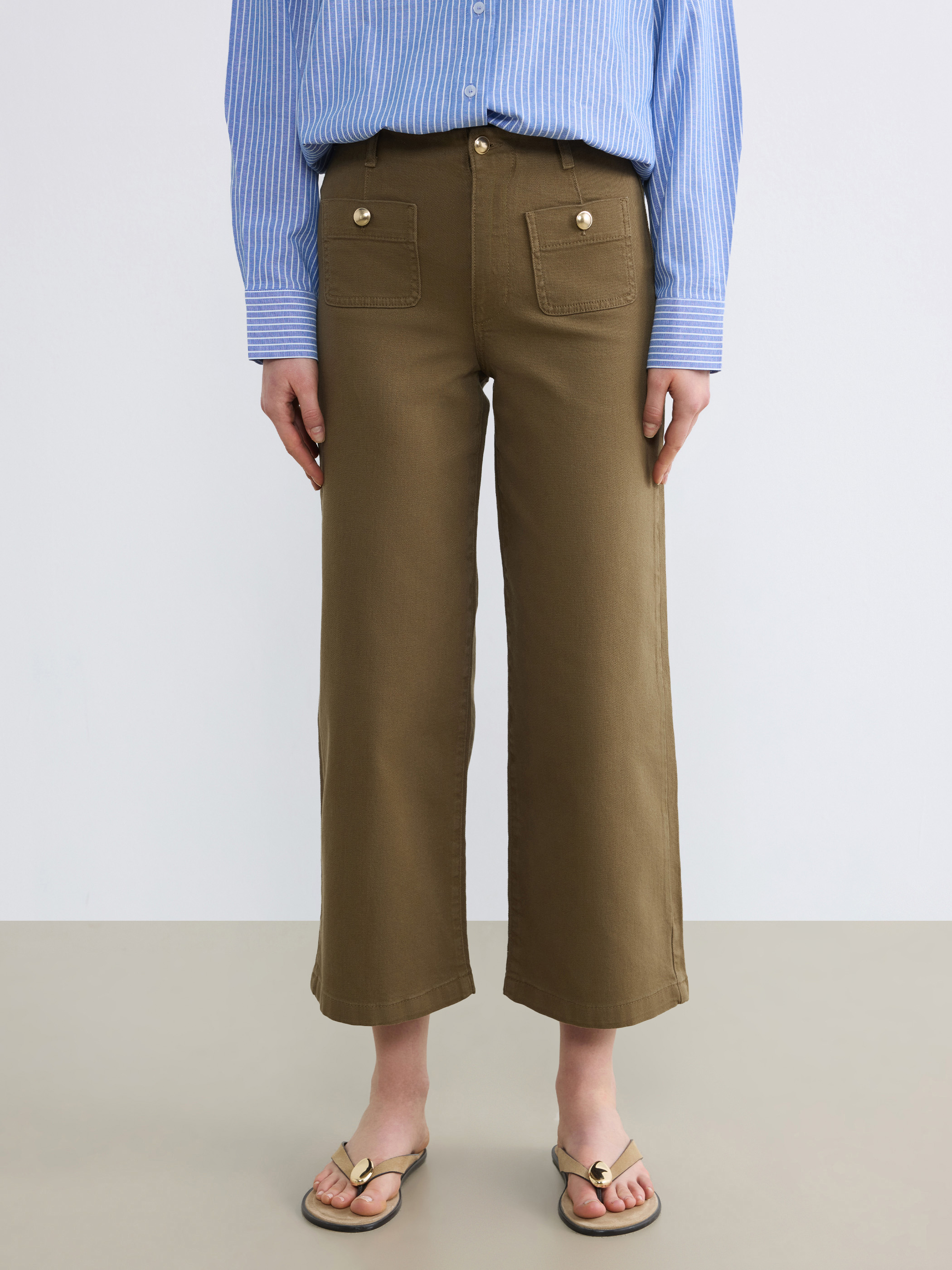 LCW Jeans Culotte Fit Kadın Jean Pantolon görsel 2