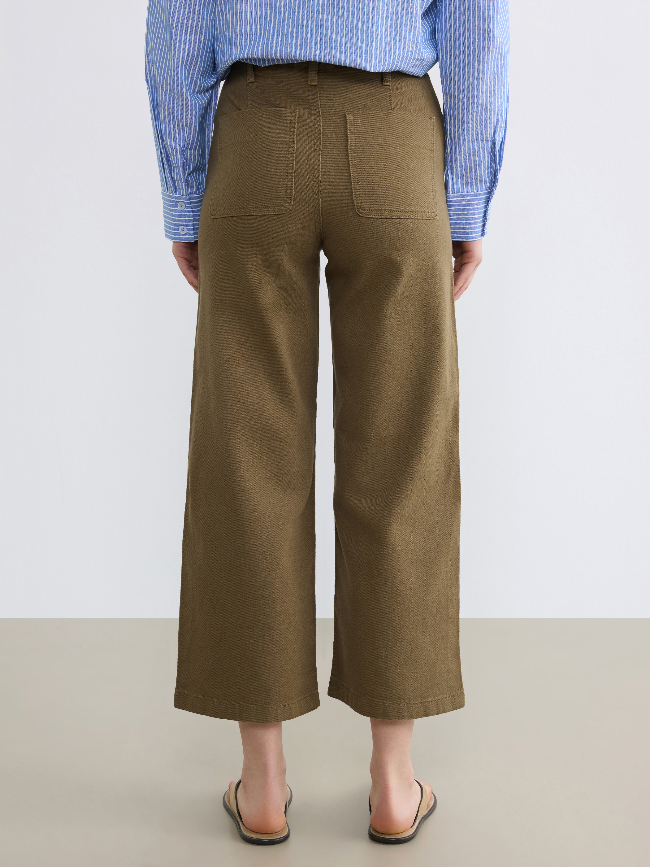 LCW Jeans Culotte Fit Kadın Jean Pantolon görsel 4