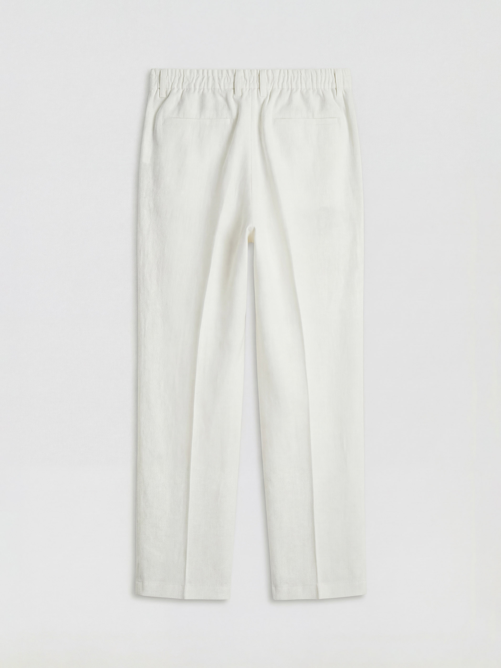 SOUTHBLUE Regular Fit %100 Keten Erkek Pileli Pantolon görsel 6