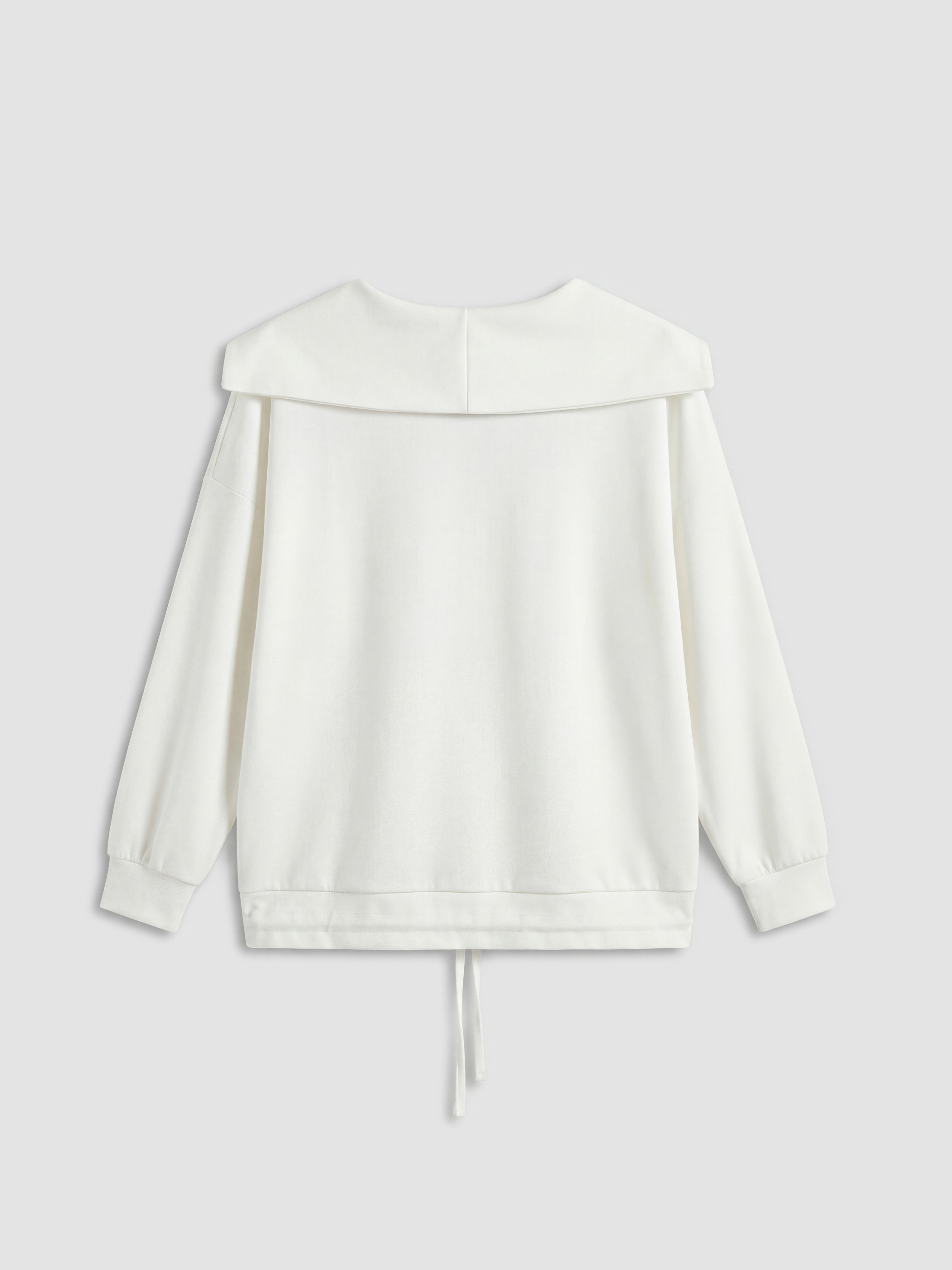 Natuvera V Yaka Kadın Sweatshirt görsel 6