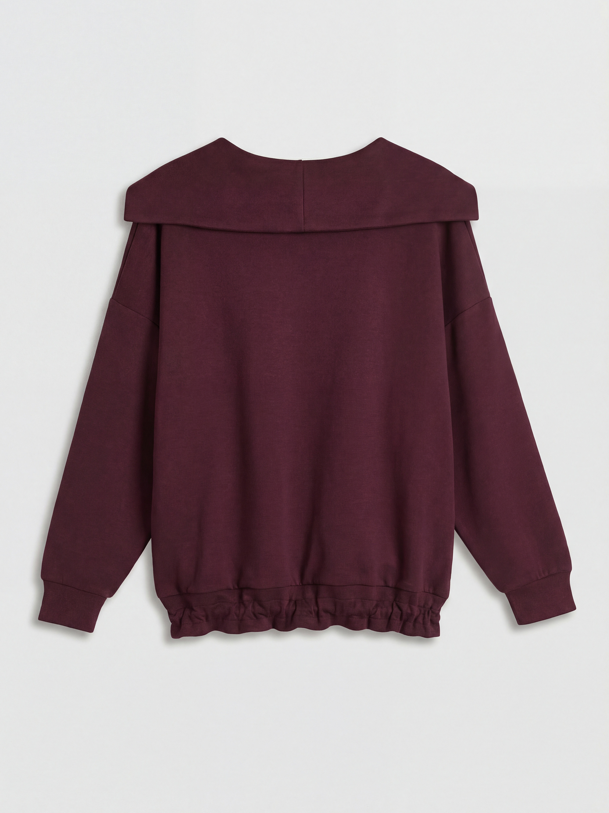 Natuvera V Yaka Kadın Sweatshirt görsel 6