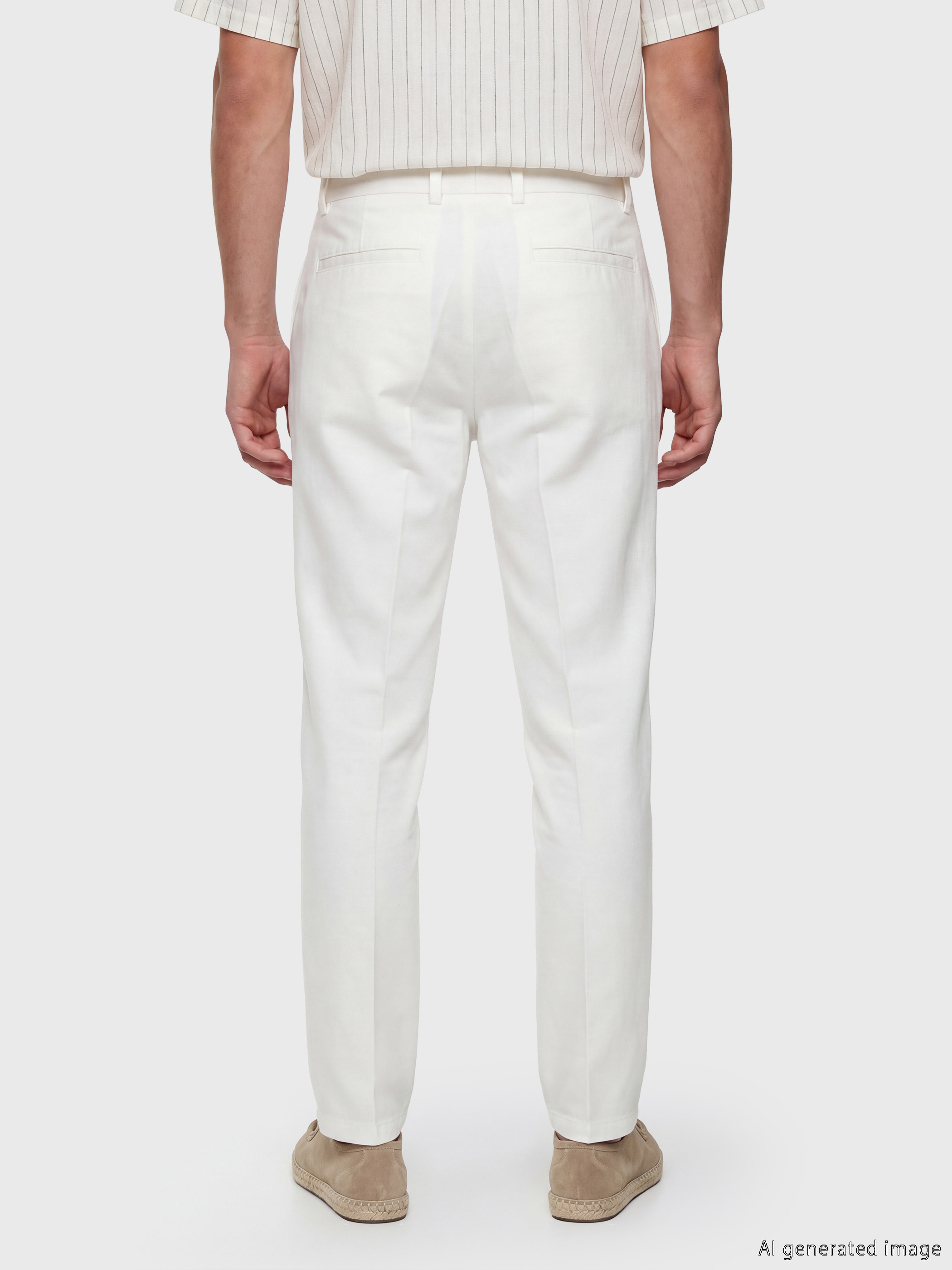 LCW Vision Regular Fit Erkek Pileli Pantolon görsel 4