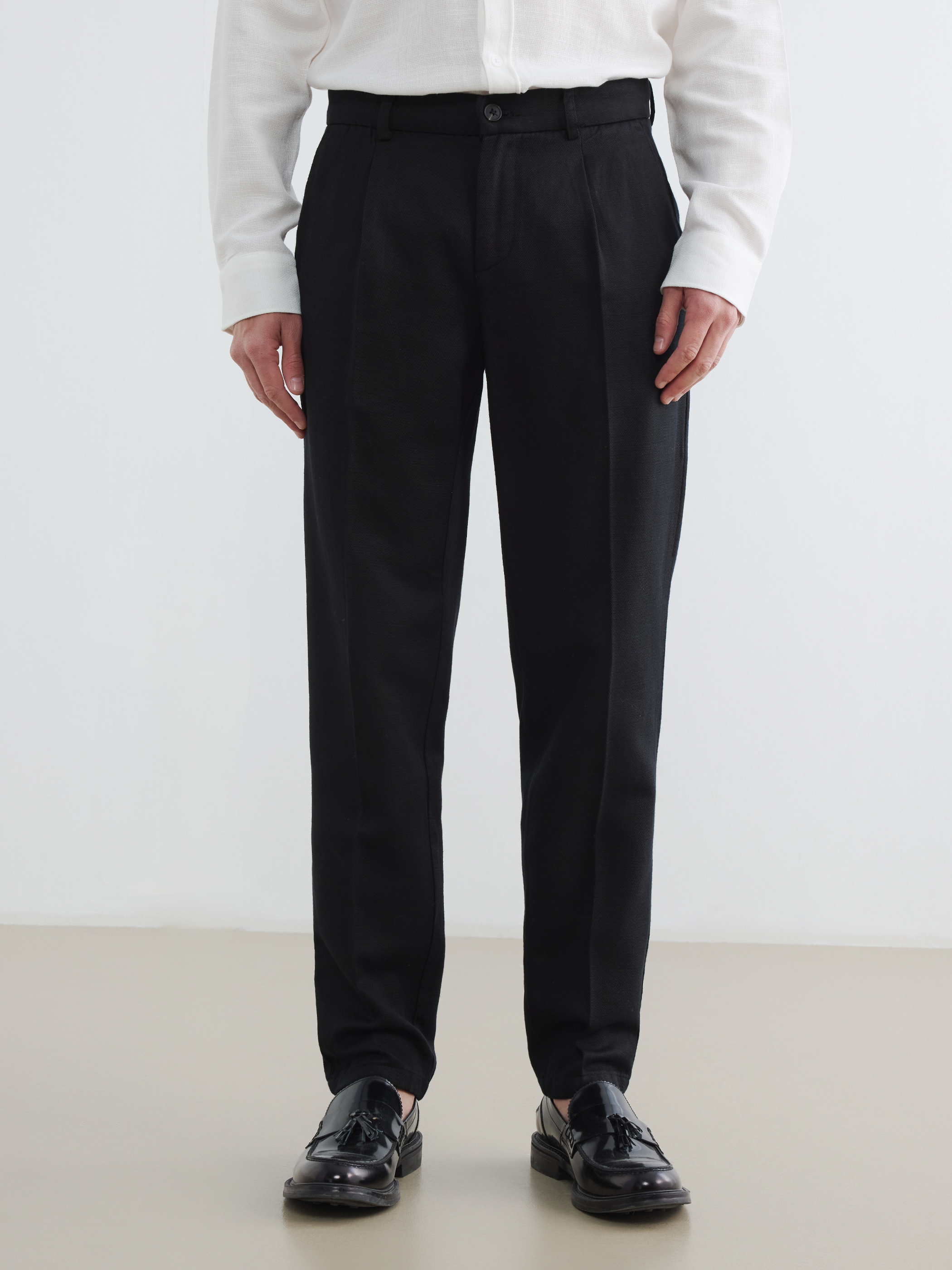 LCW Vision Regular Fit Erkek Pileli Pantolon görsel 2
