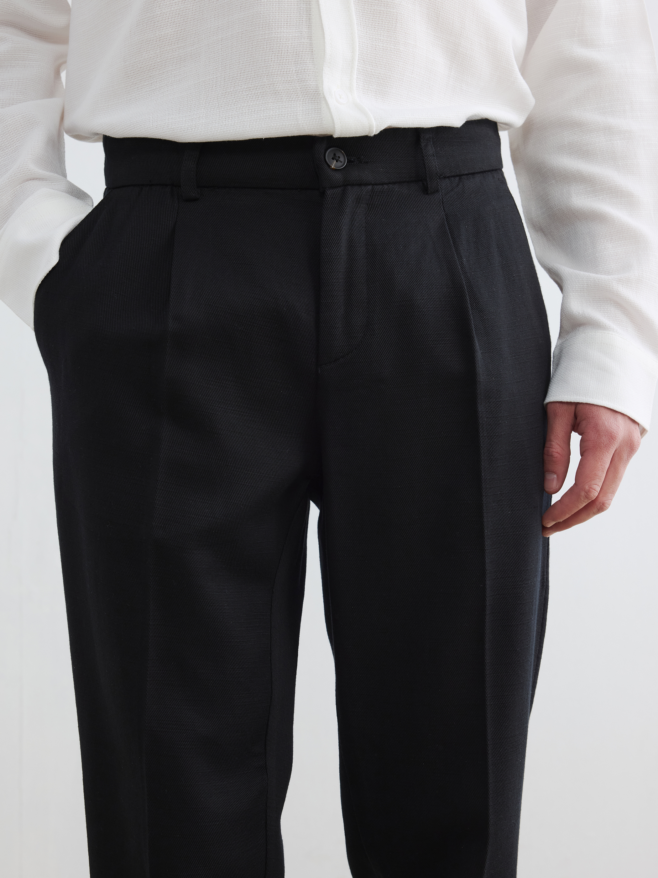 LCW Vision Regular Fit Erkek Pileli Pantolon görsel 3