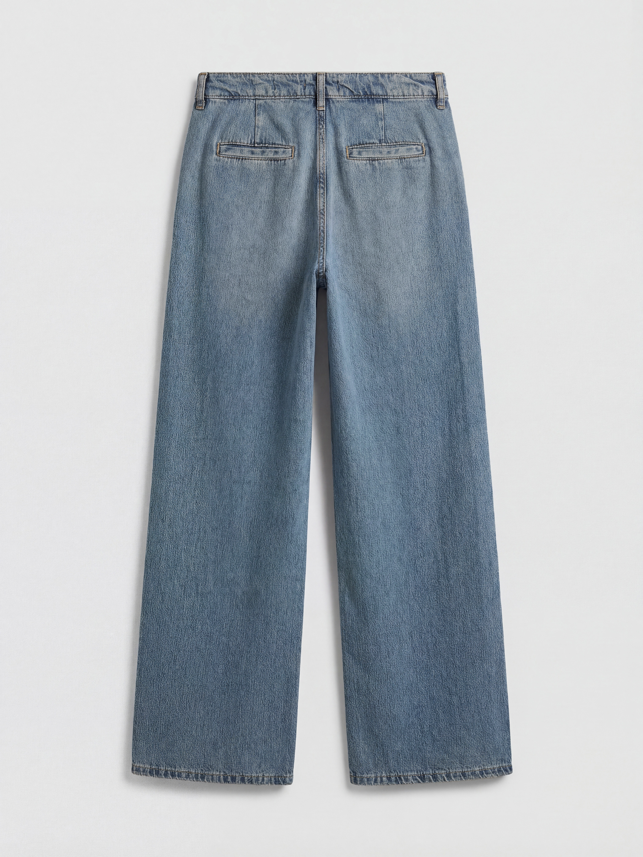 LCW Jeans Yüksek Bel Wideleg Kadın Jean Pantolon görsel 6