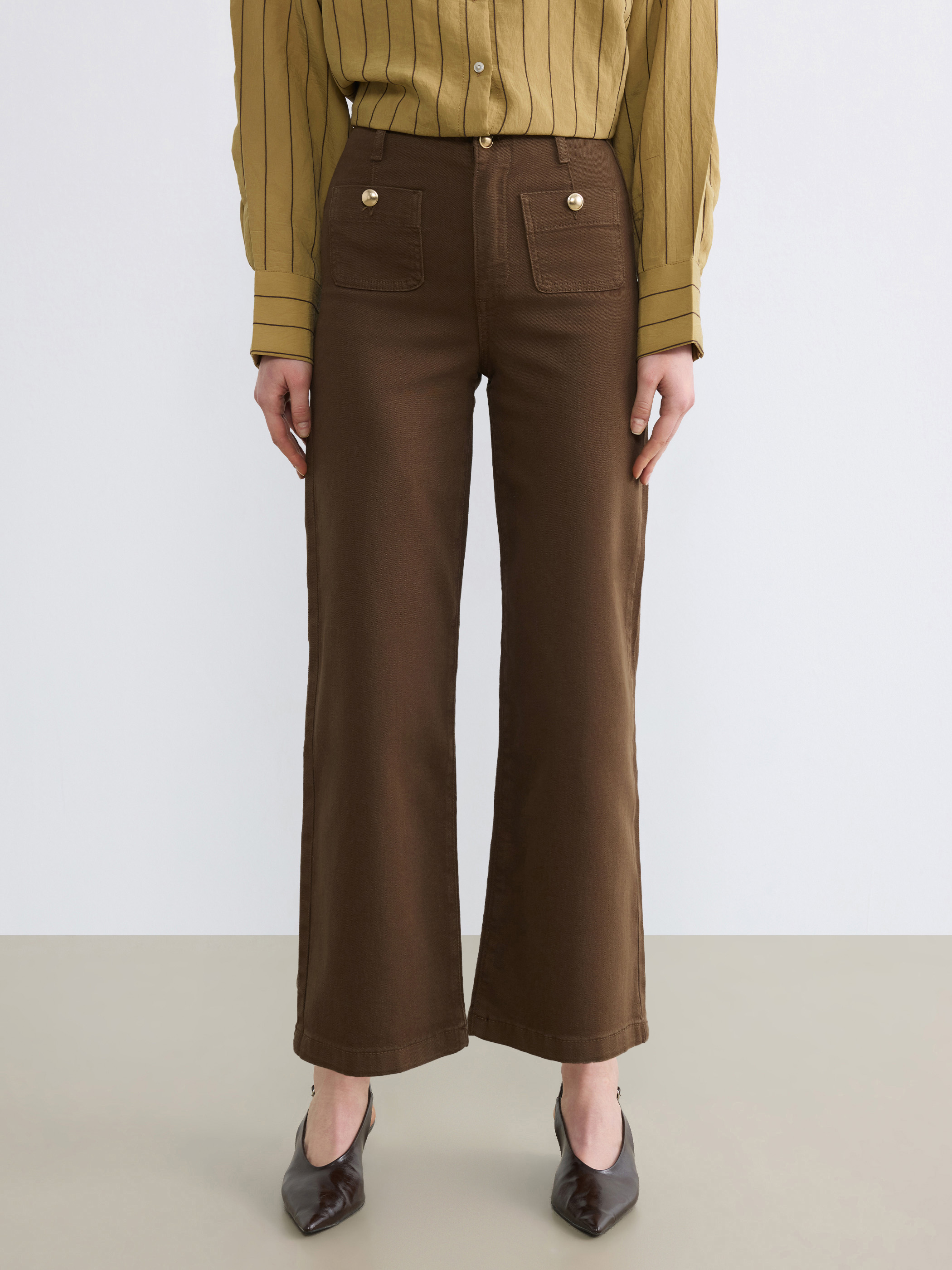 LCW Jeans Culotte Fit Kadın Jean Pantolon görsel 2