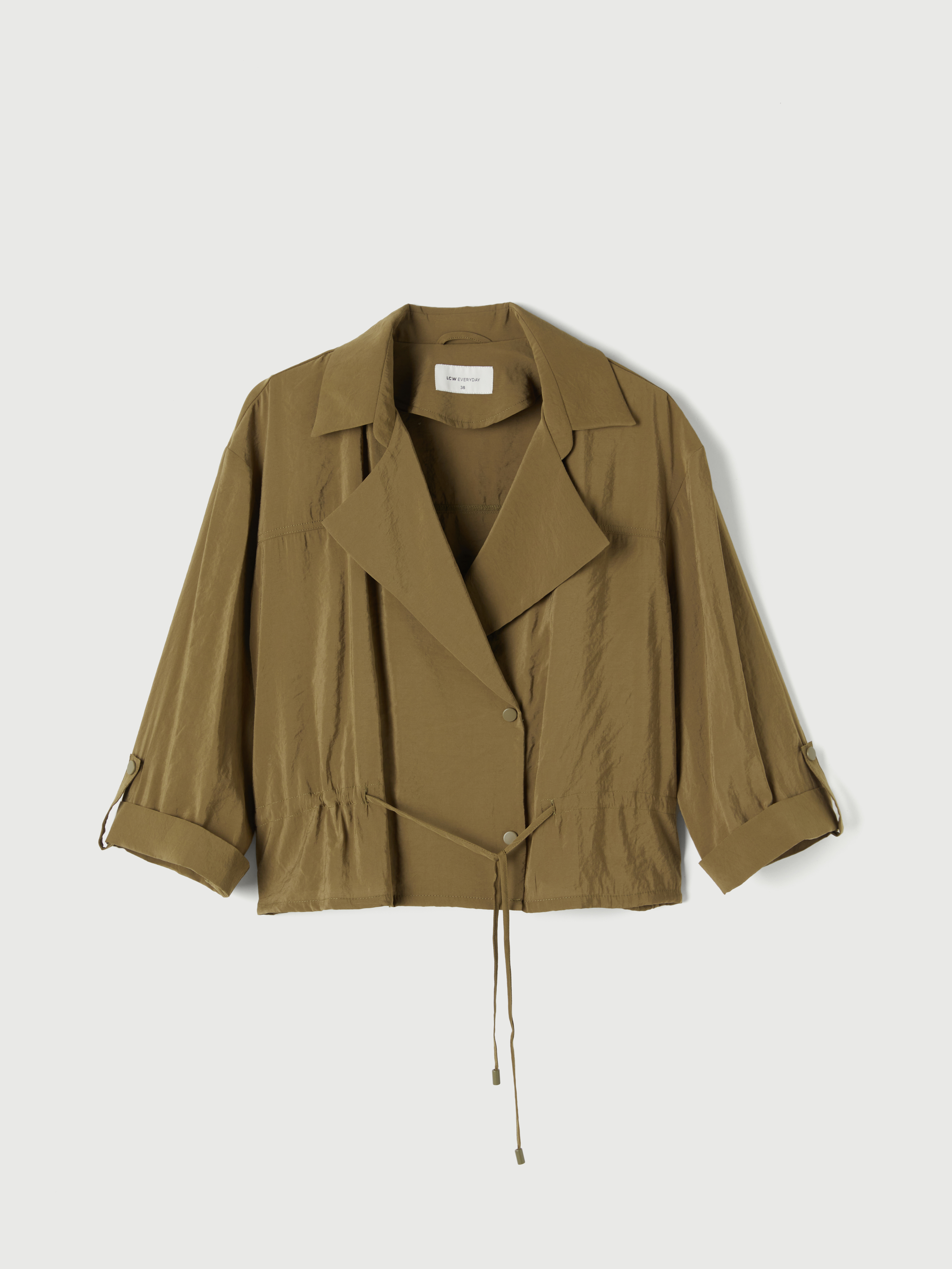 LCW EVERYDAY Oversize Modal Karışımlı Kadın Ceket görsel 5