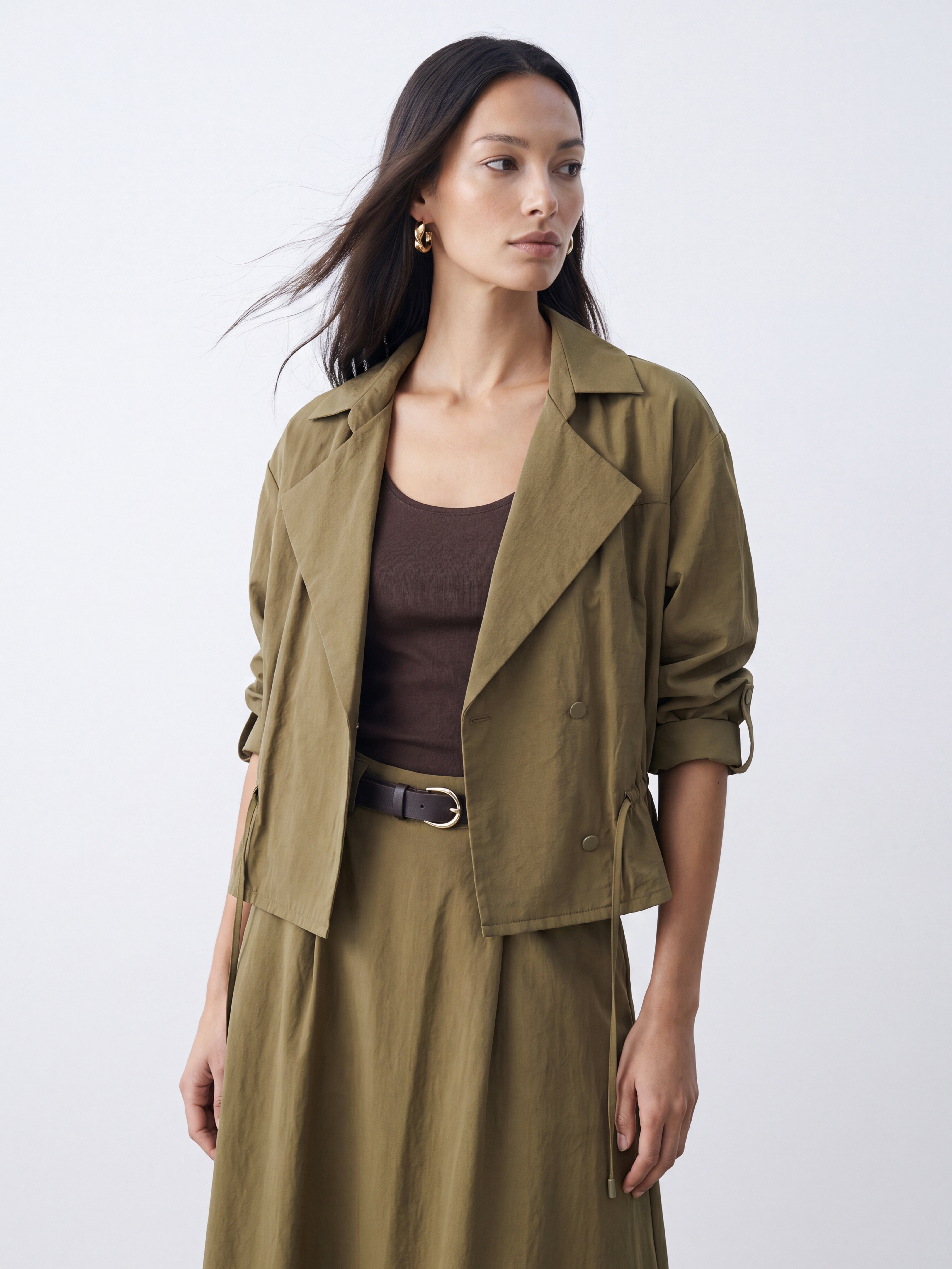 LCW EVERYDAY Oversize Modal Karışımlı Kadın Ceket