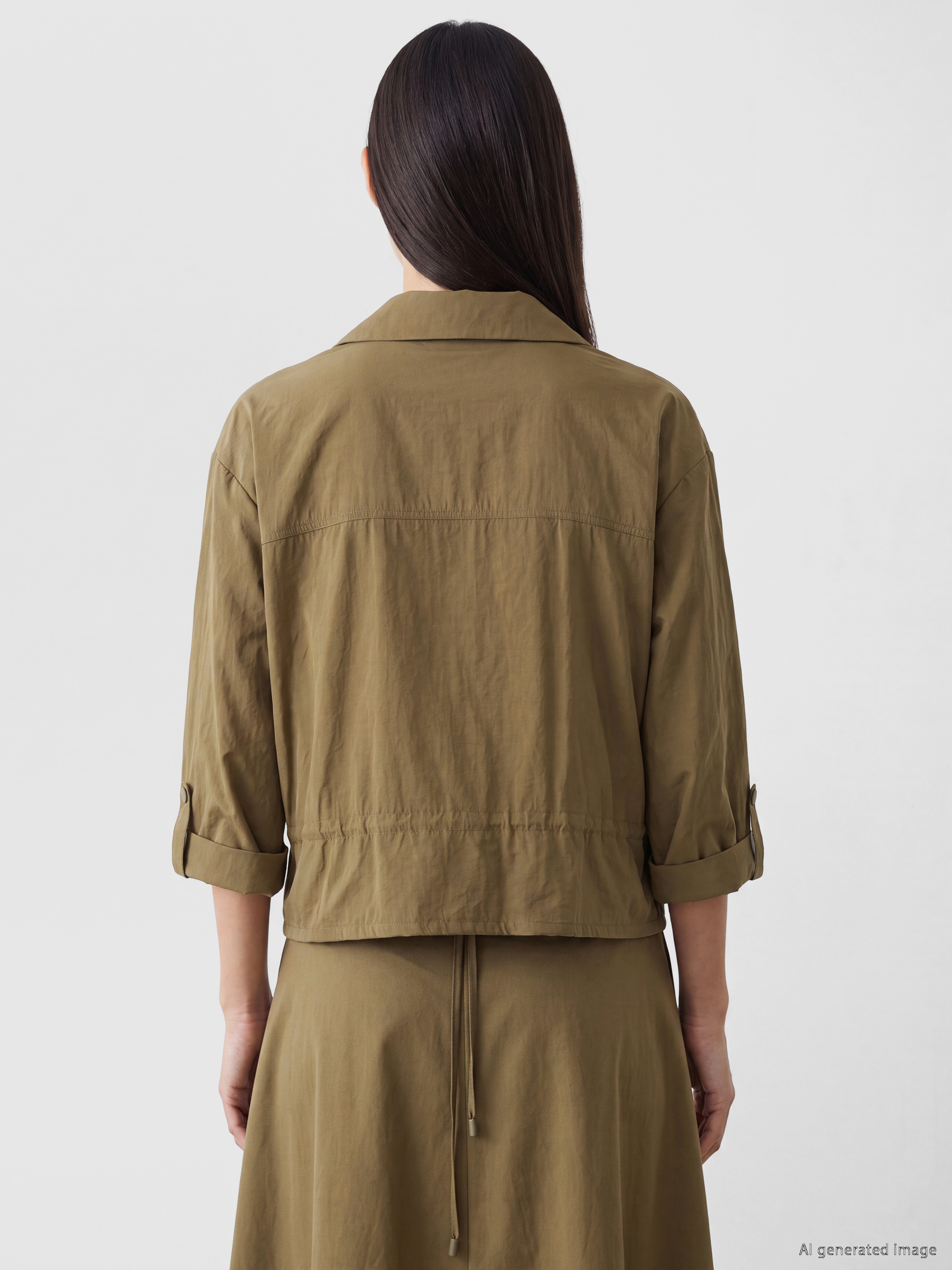LCW EVERYDAY Oversize Modal Karışımlı Kadın Ceket görsel 4