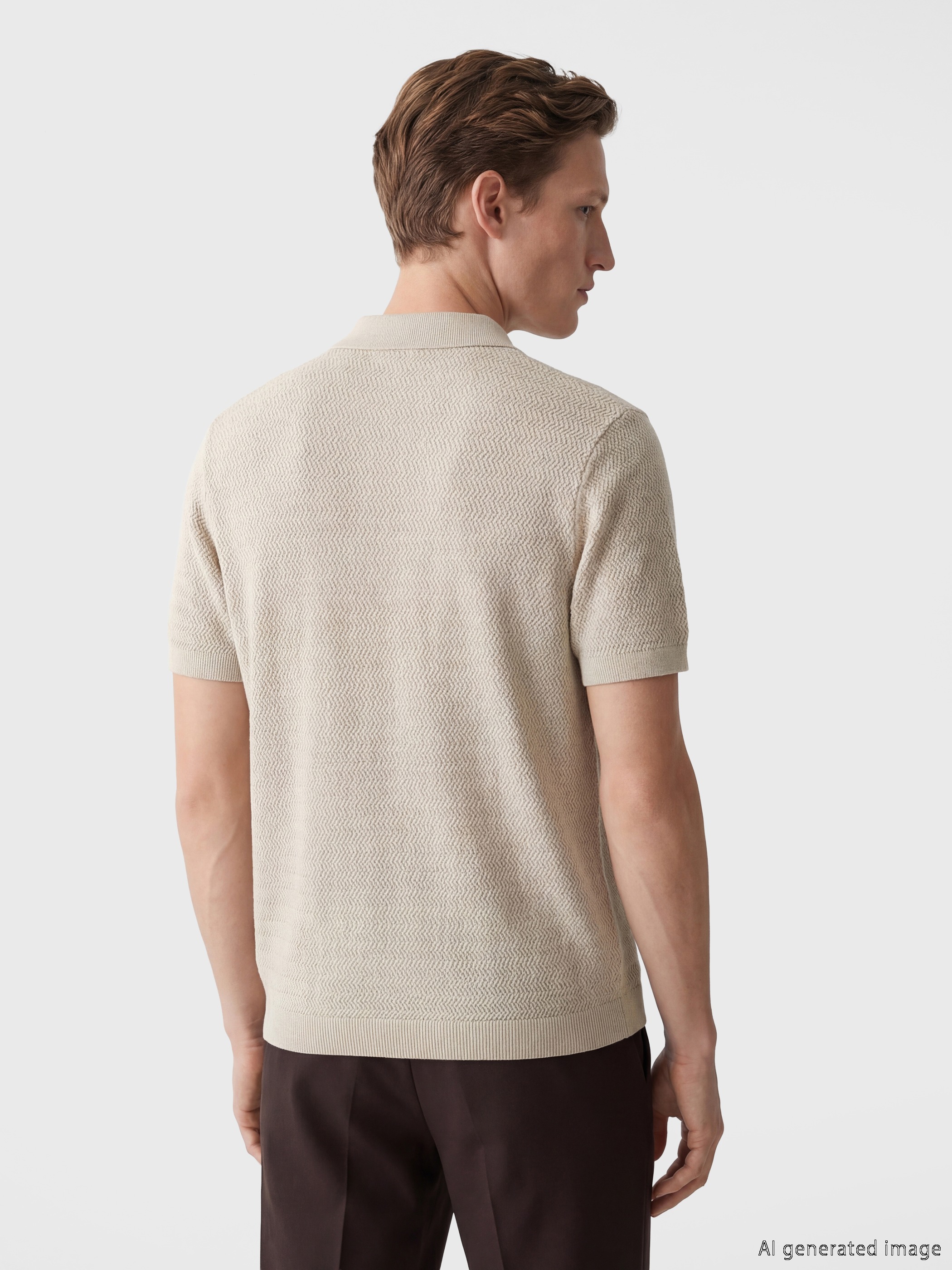 SOUTHBLUE Polo Yaka Erkek Tişört görsel 4