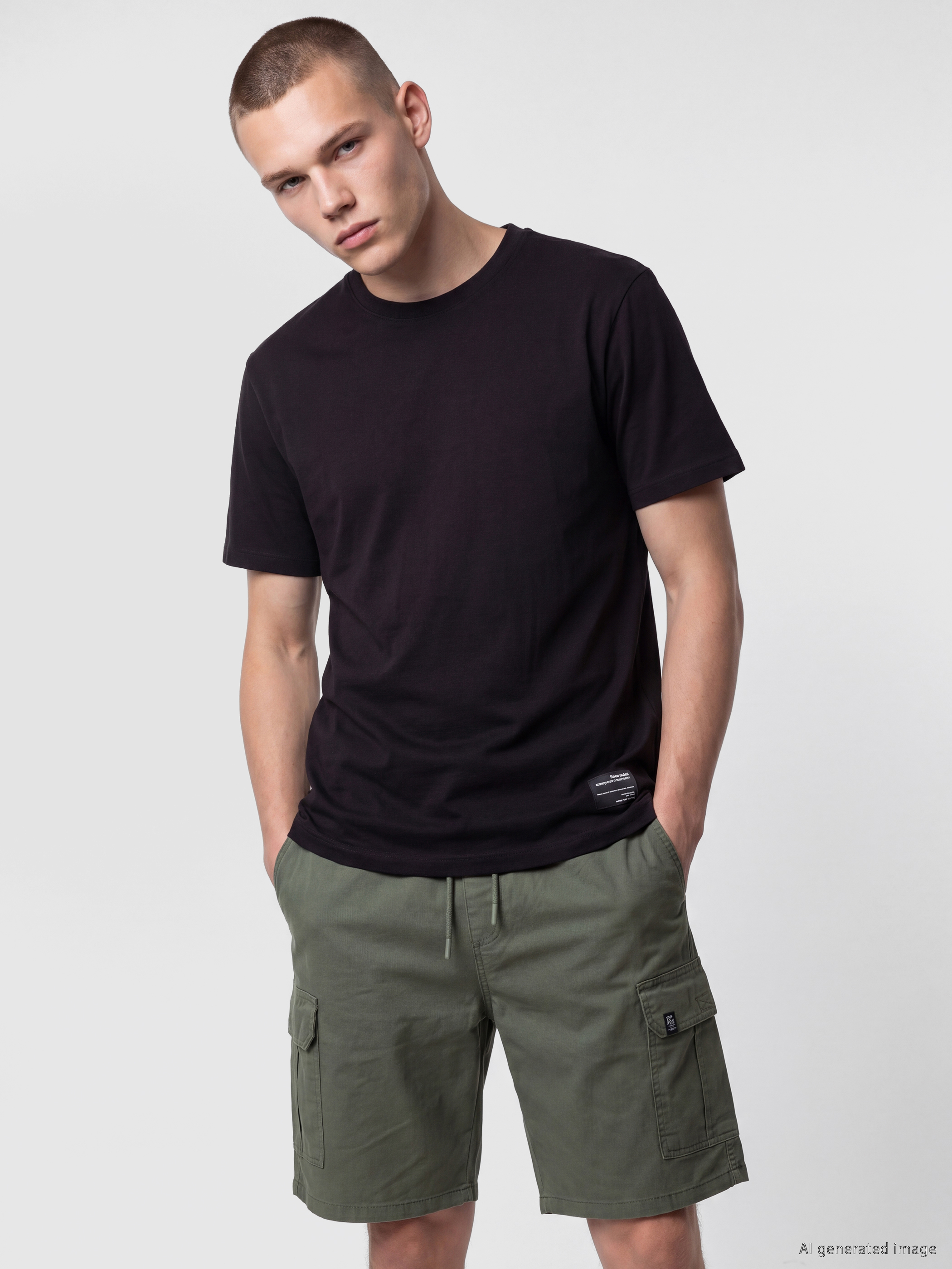 XSIDE Regular Fit %100 Pamuk Erkek Tişört