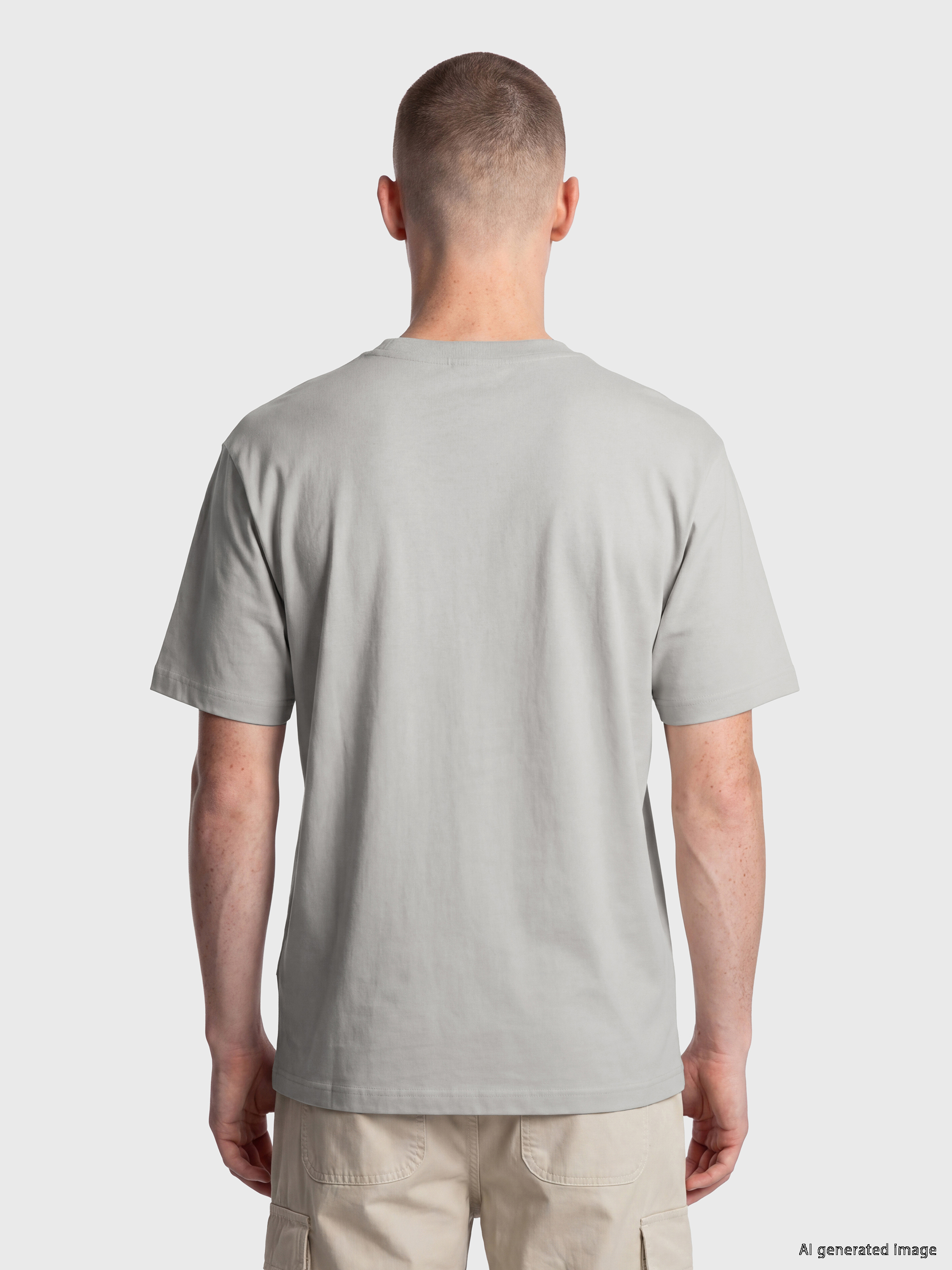 XSIDE Regular Fit %100 Pamuk Erkek Tişört görsel 4