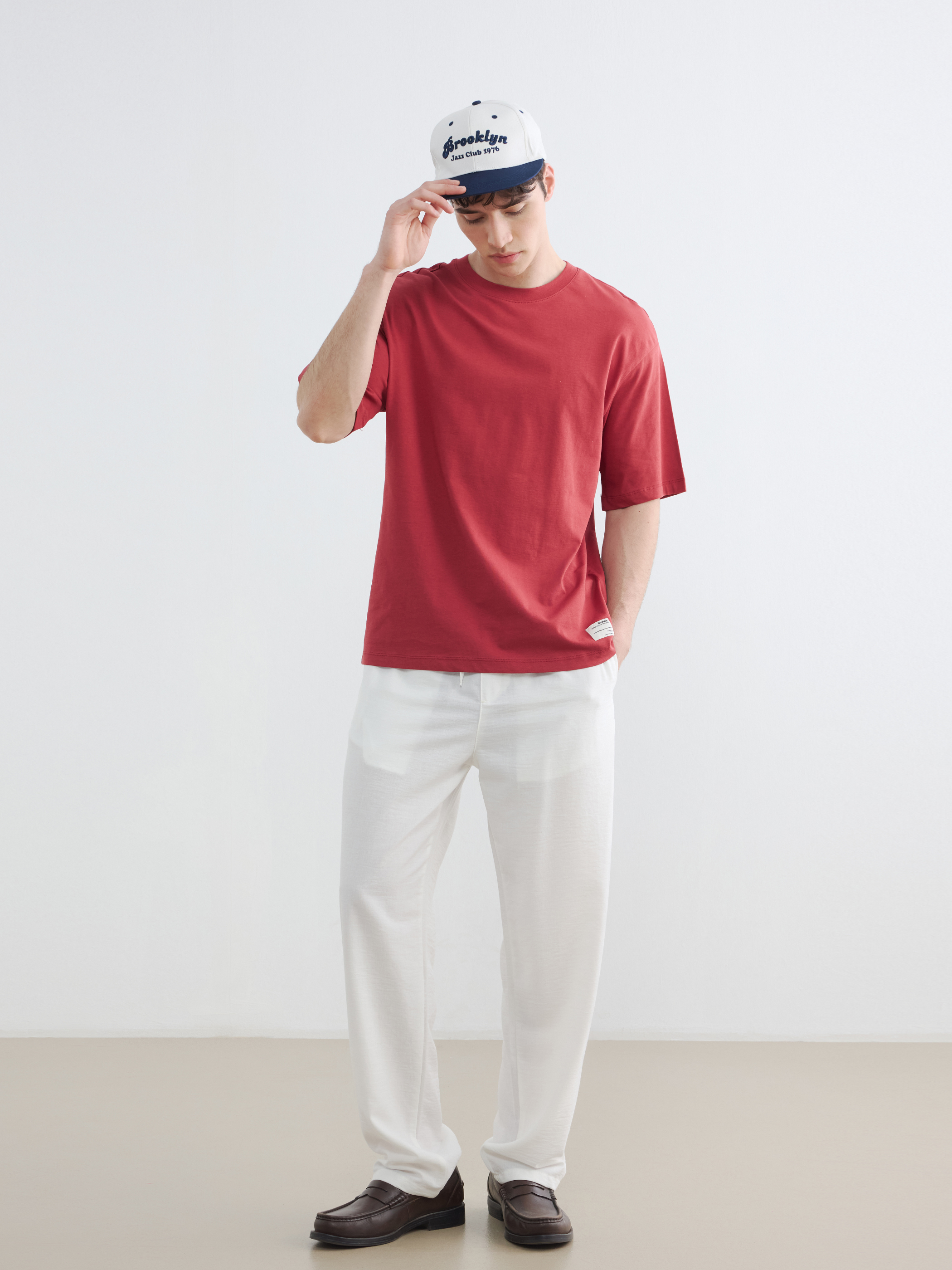 XSIDE Regular Fit %100 Pamuk Erkek Tişört görsel 4