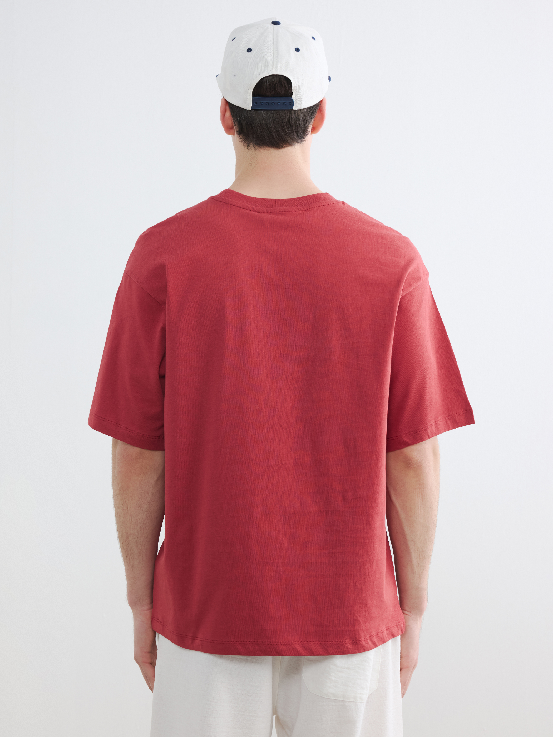 XSIDE Regular Fit %100 Pamuk Erkek Tişört görsel 6