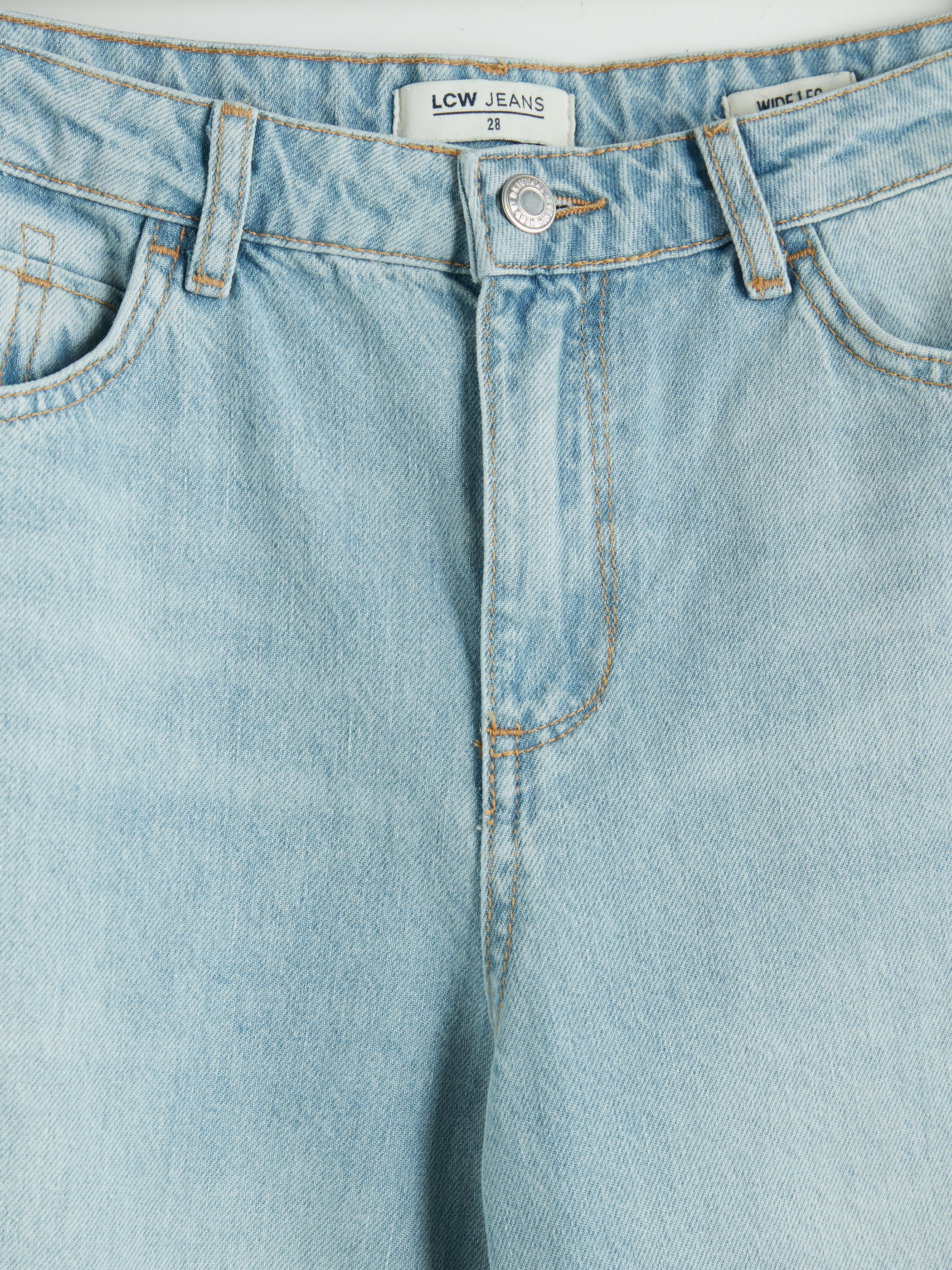 LCW Jeans Wideleg Kadın Jean Pantolon görsel 7