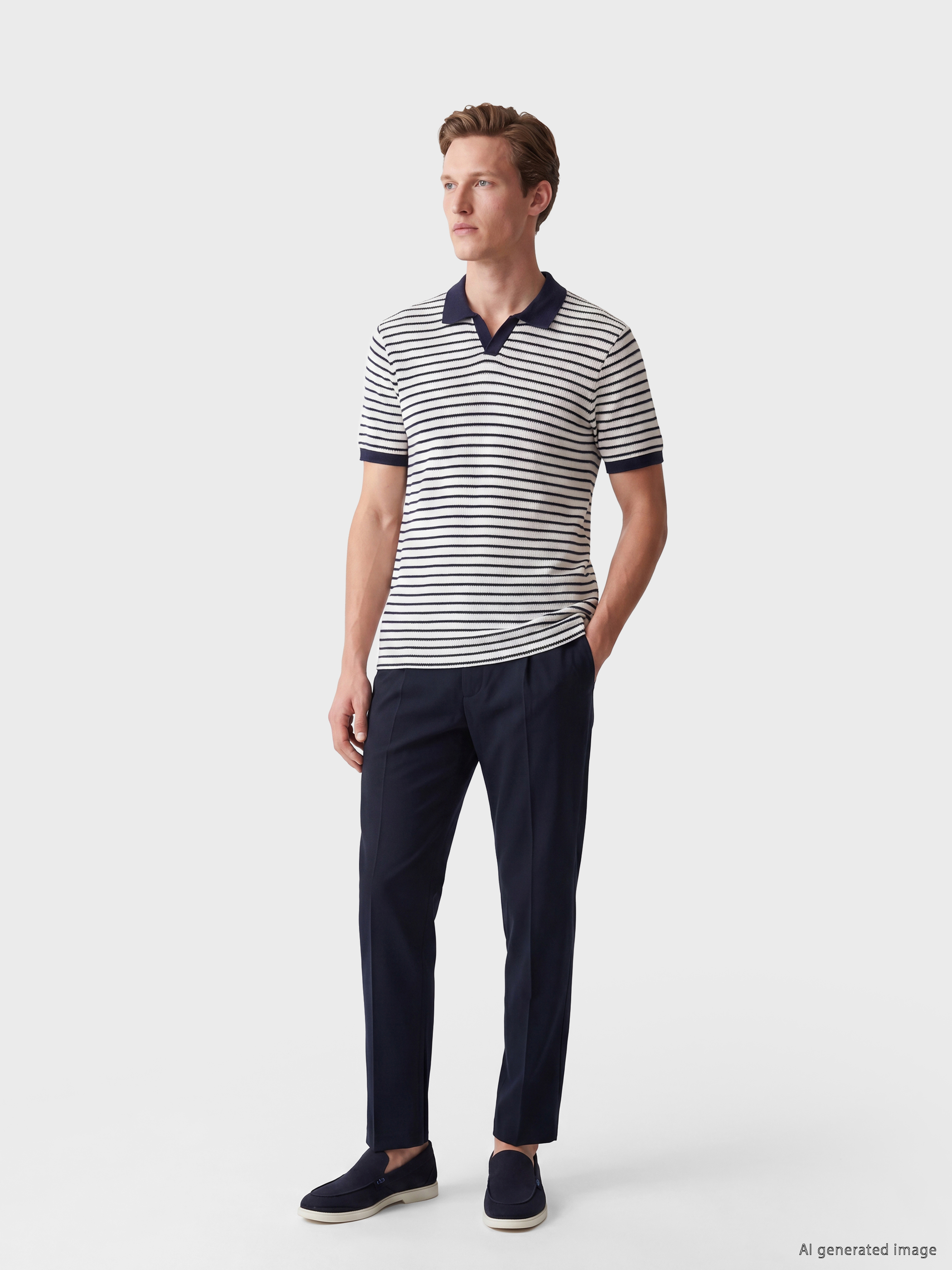 SOUTHBLUE Regular Fit Erkek Pileli Gabardin Pantolon