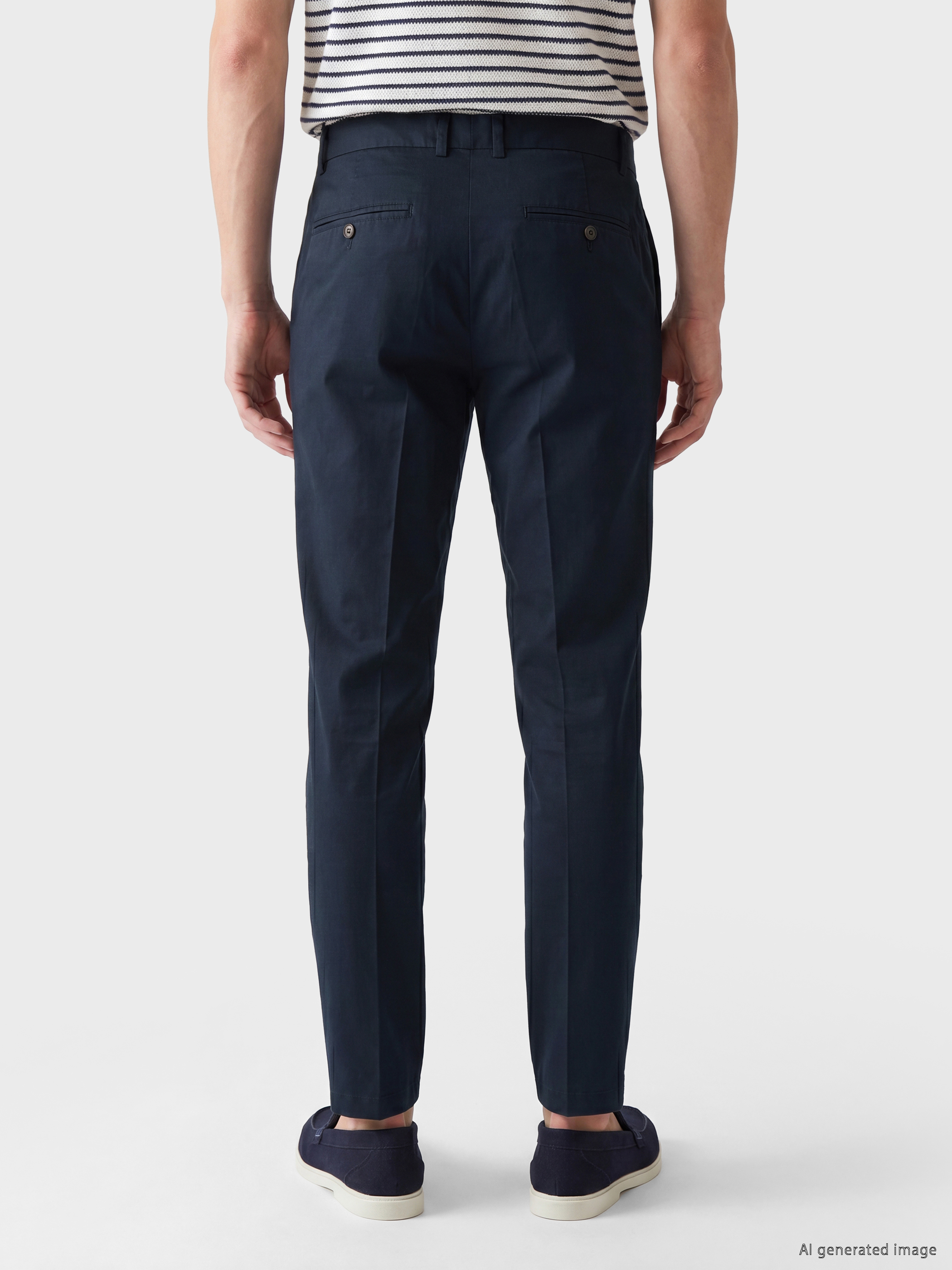 SOUTHBLUE Regular Fit Erkek Pileli Gabardin Pantolon görsel 4
