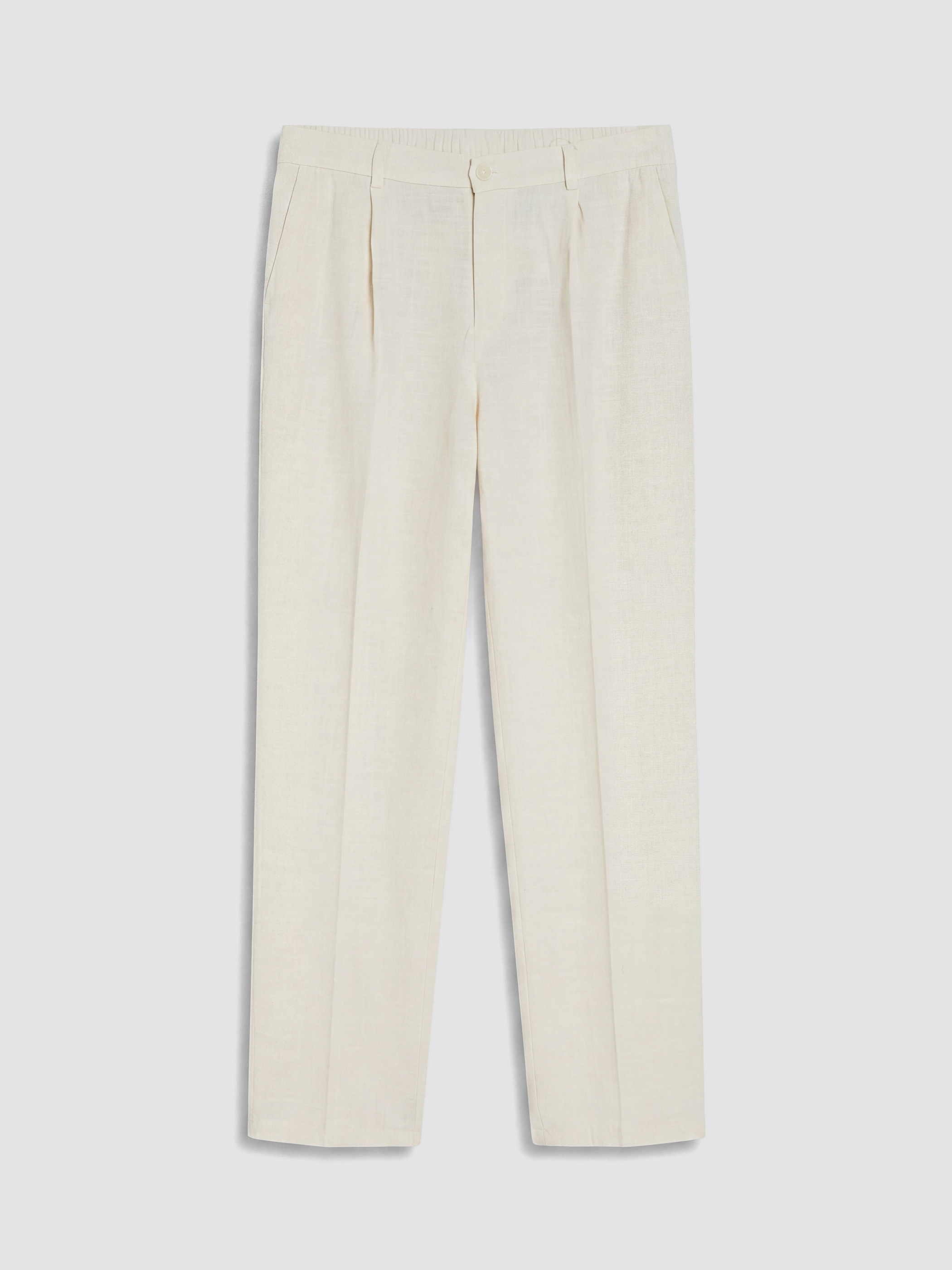 SOUTHBLUE Regular Fit Keten Karışımlı Erkek Pileli Pantolon görsel 5