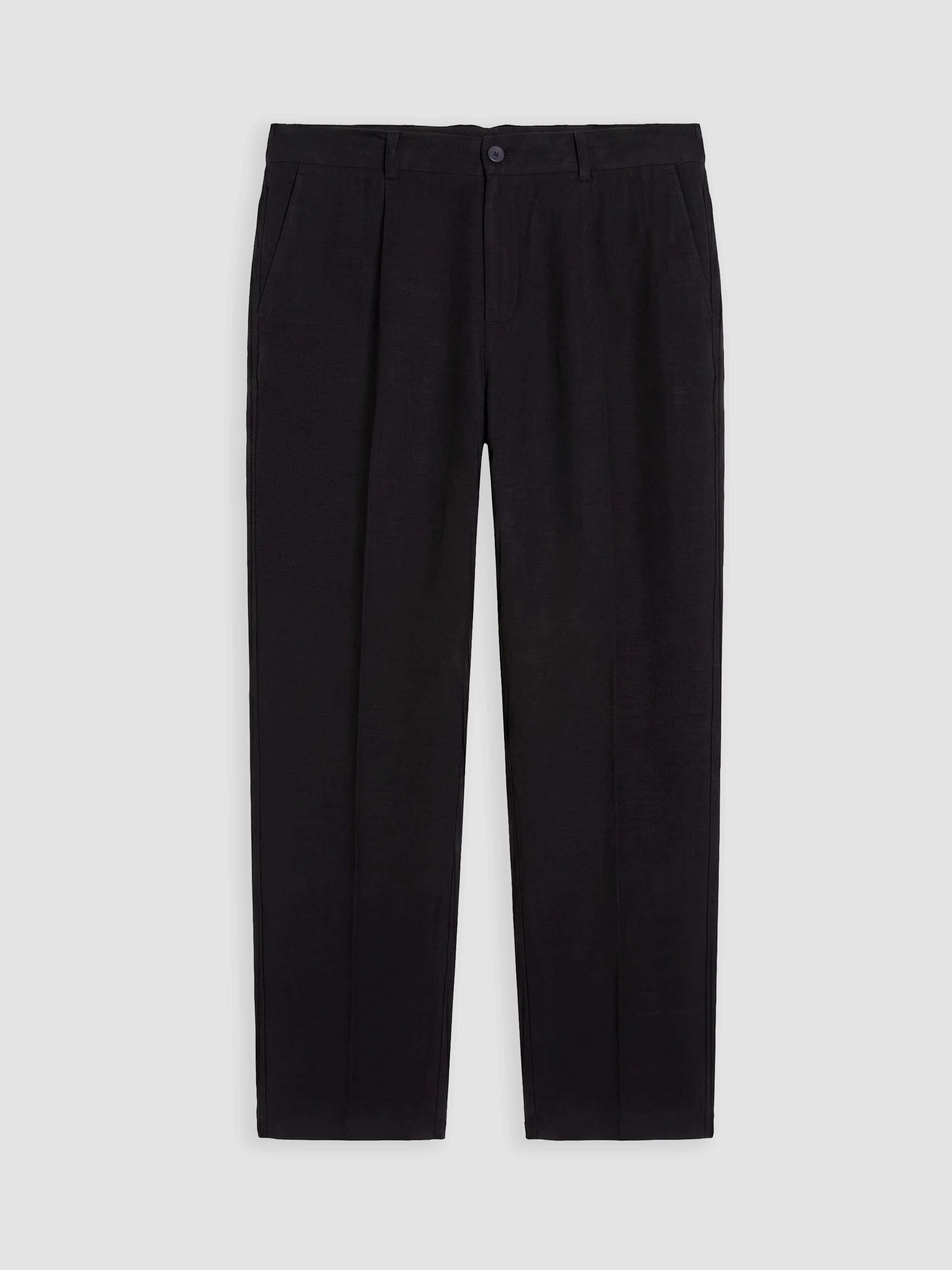 SOUTHBLUE Regular Fit Keten Karışımlı Erkek Pileli Pantolon görsel 5
