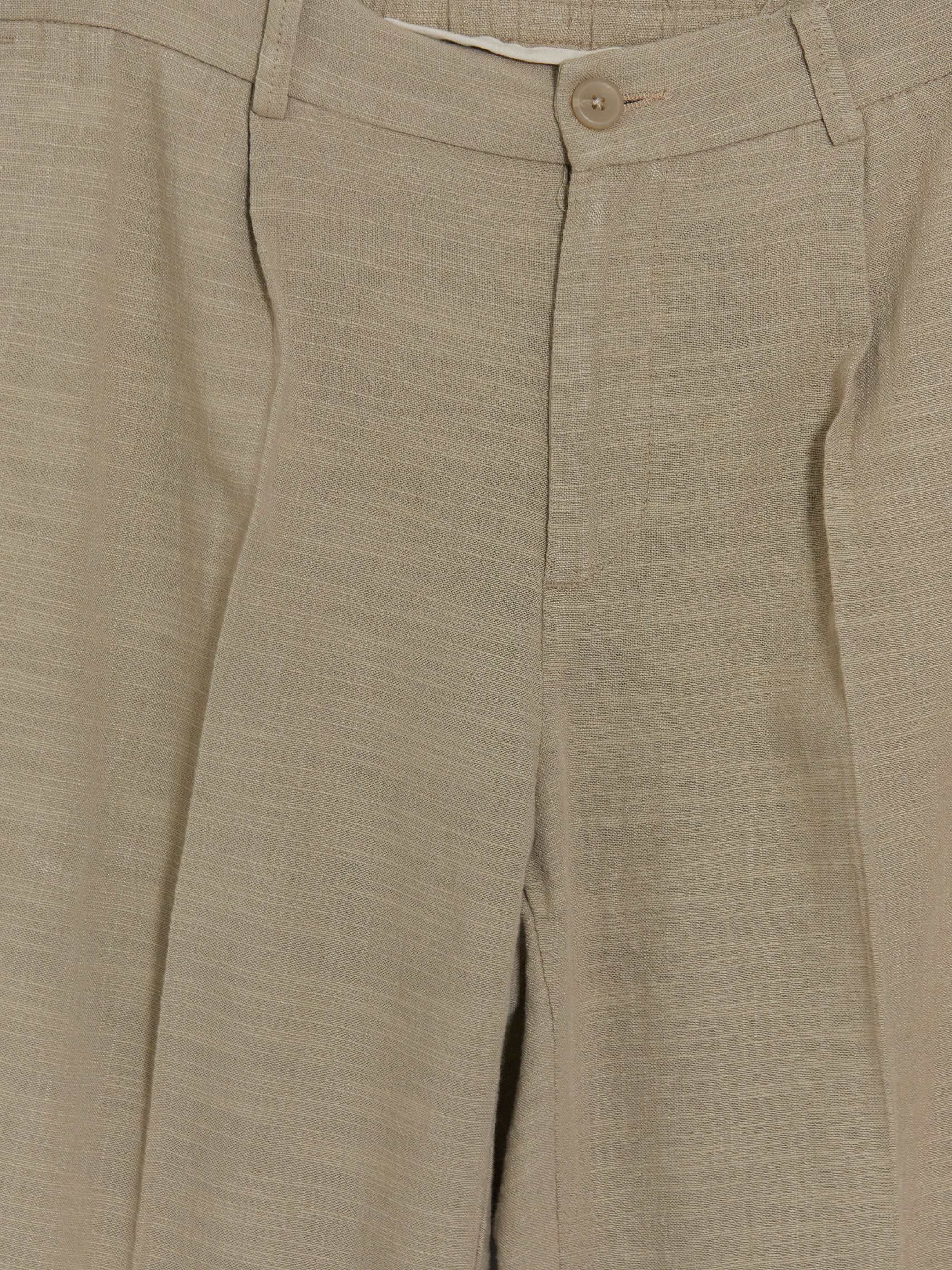SOUTHBLUE Regular Fit Keten Karışımlı Erkek Pileli Pantolon görsel 7