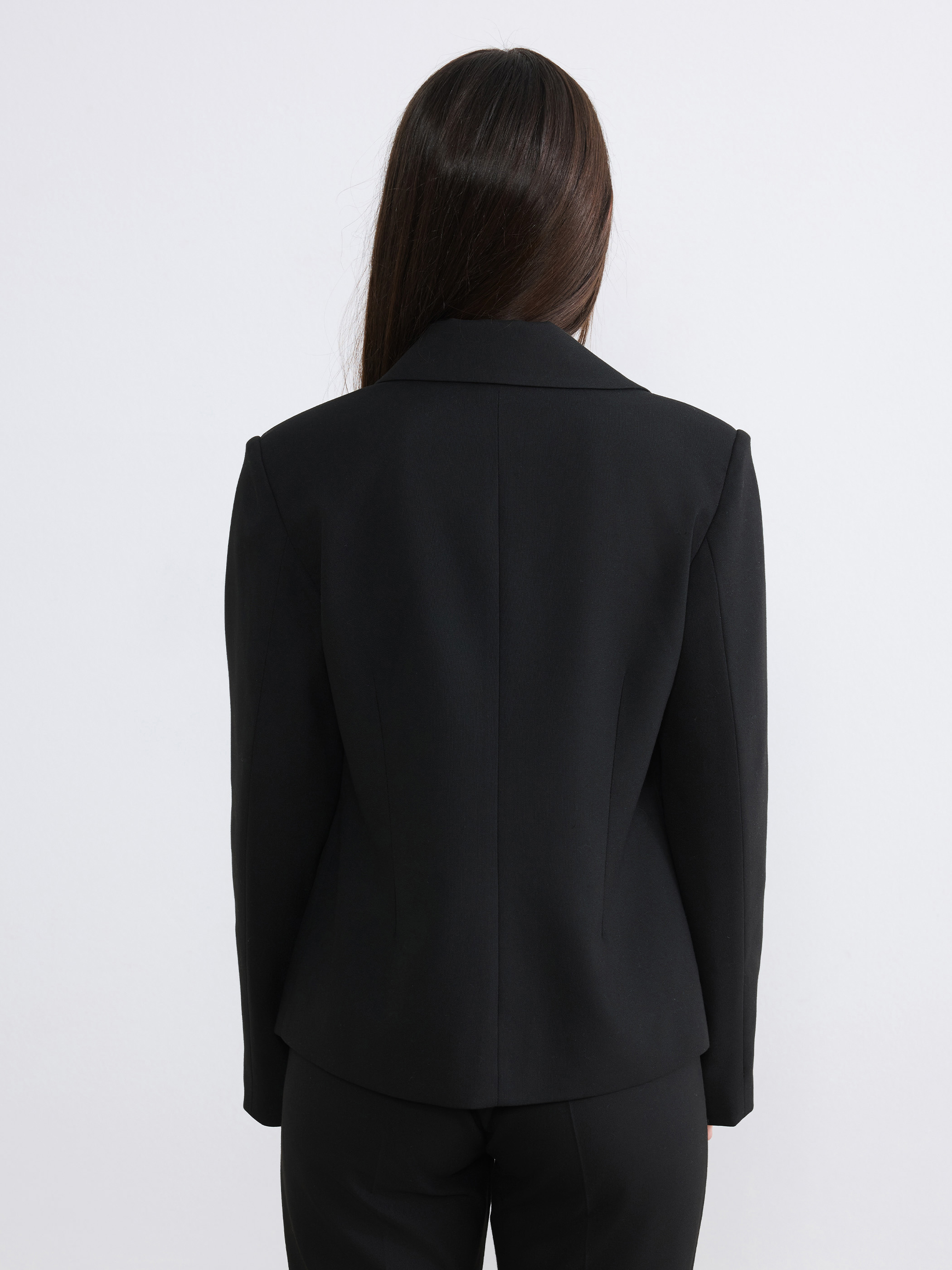 Soulife Petite Kruvaze Yaka Kadın Blazer Ceket görsel 6