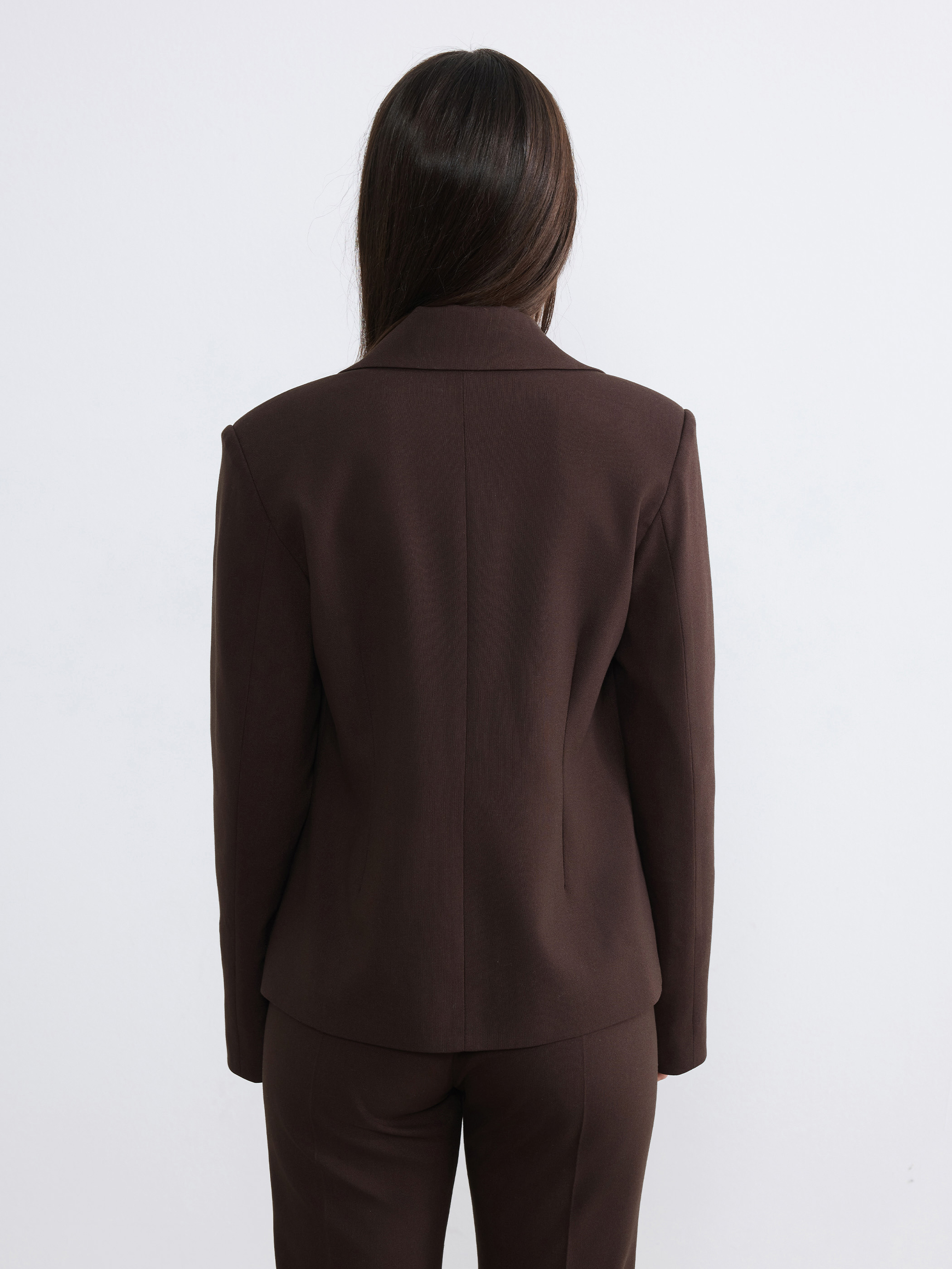 Soulife Petite Kruvaze Yaka Kadın Blazer Ceket görsel 6