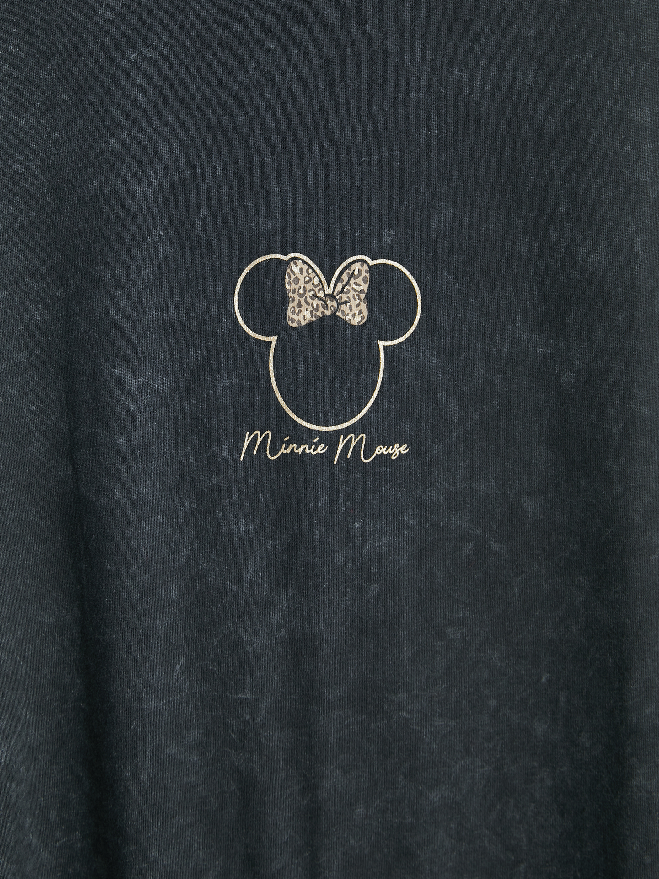 LCW Comfort Minnie Mouse Baskılı %100 Pamuklu Kadın Tişört görsel 6