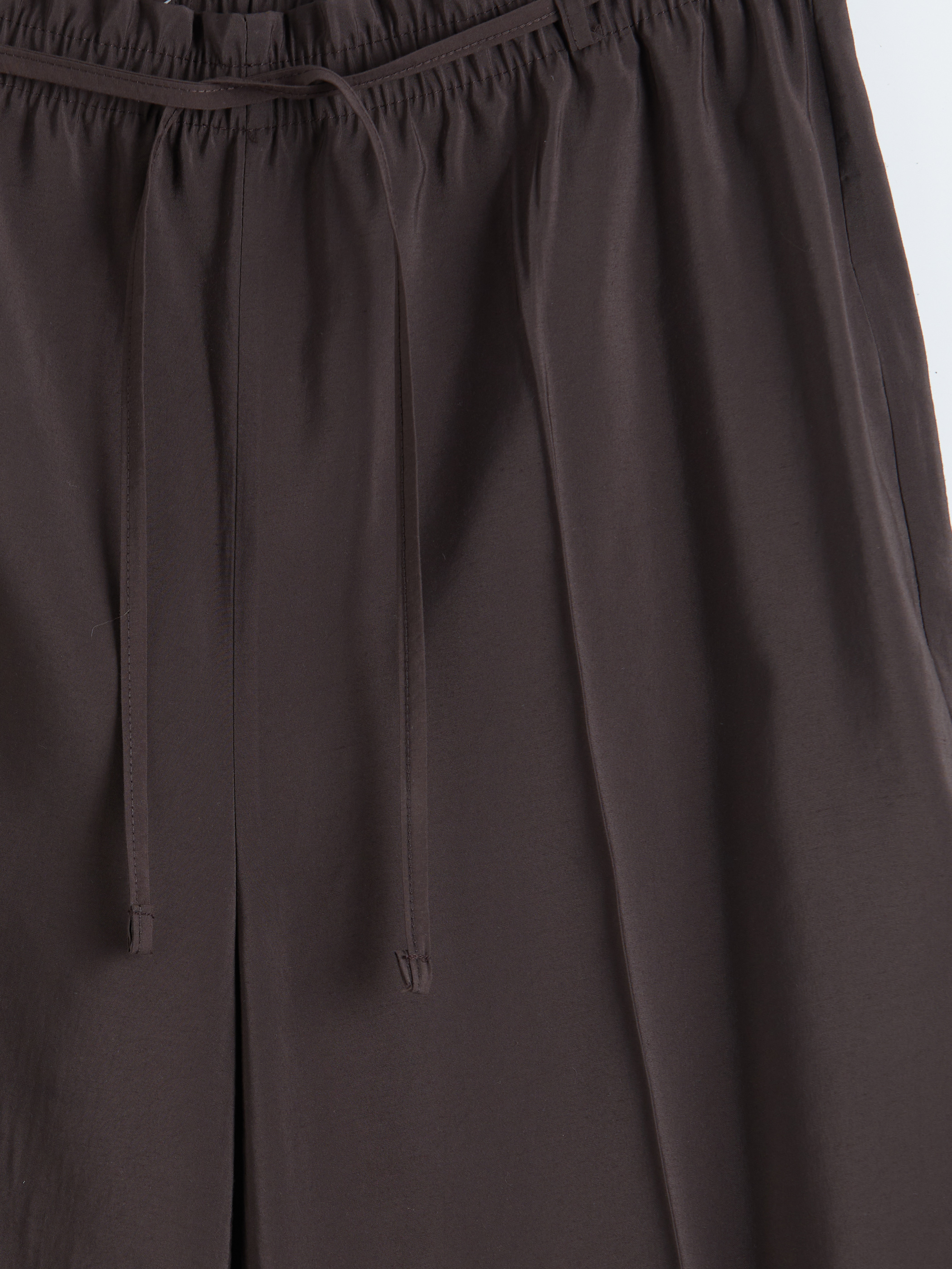 LCW Modest Beli Lastikli Geniş Paça Kadın Pantolon görsel 7