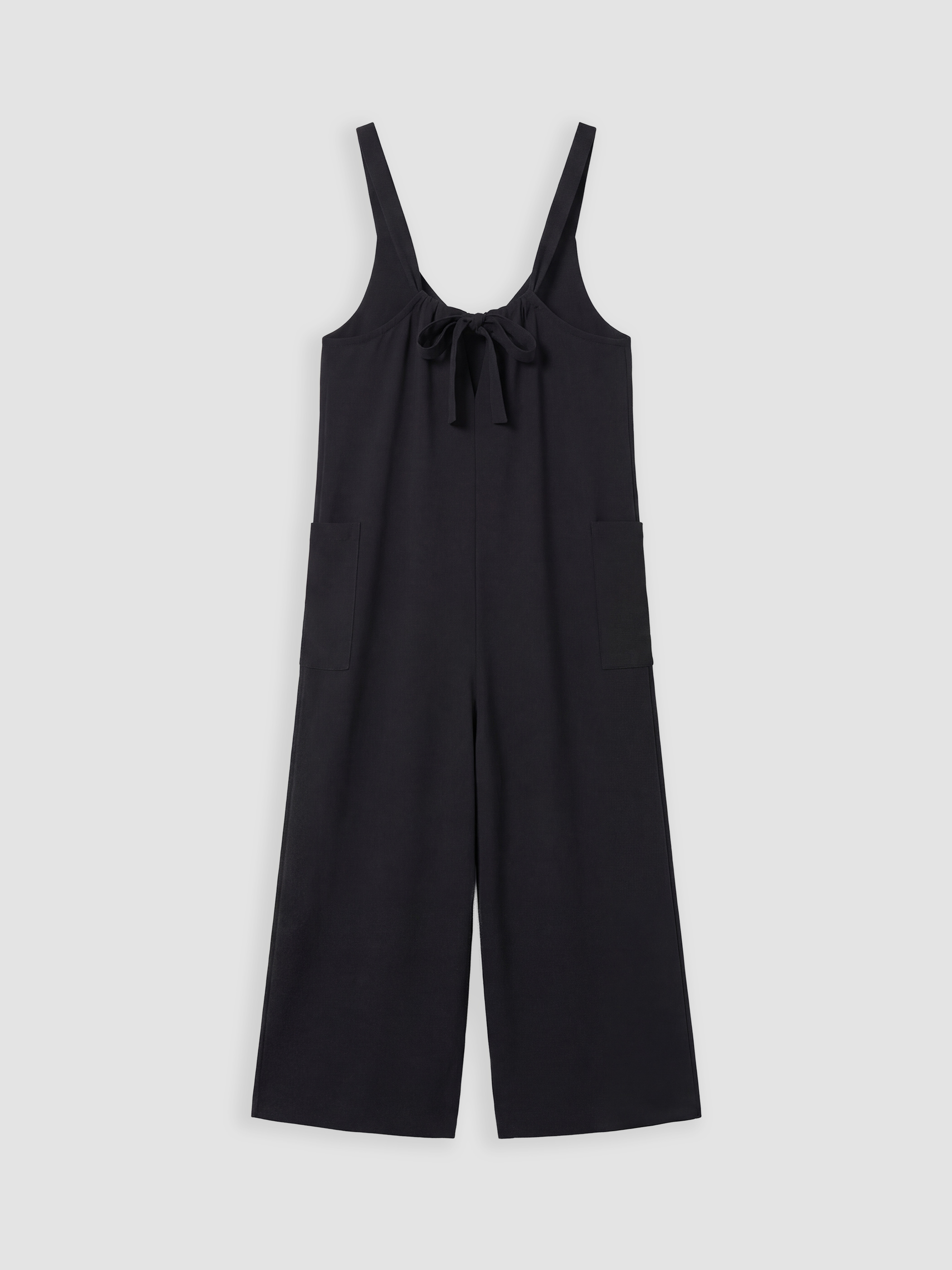 LCW Comfort V Yaka Askılı Kadın Tulum görsel 6