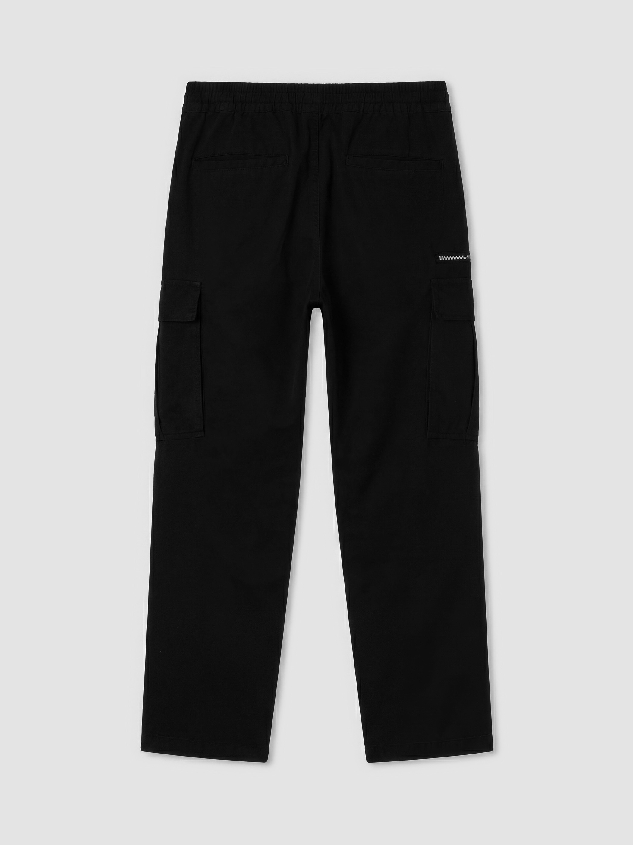 XSIDE Rahat Kalıp Gabardin Erkek Kargo Pantolon görsel 6