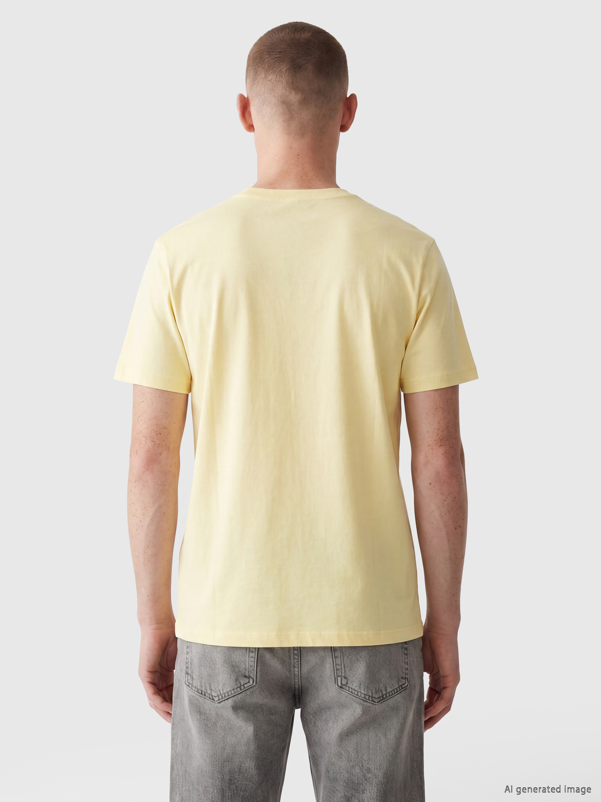 XSIDE %100 Pamuk Basic Tişört görsel 4