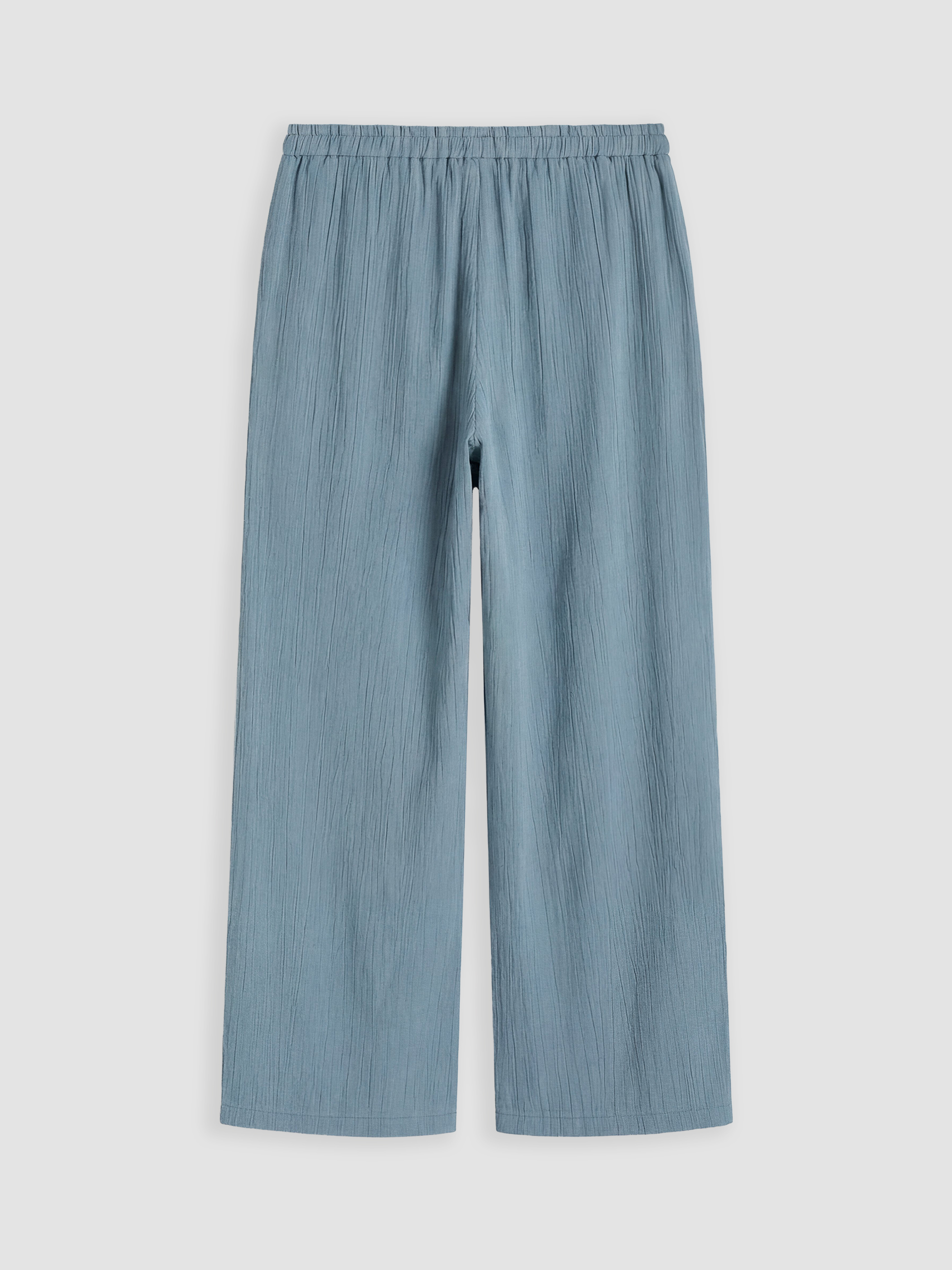 LCW Modest Beli Lastikli Dokulu Kadın Pantolon görsel 5