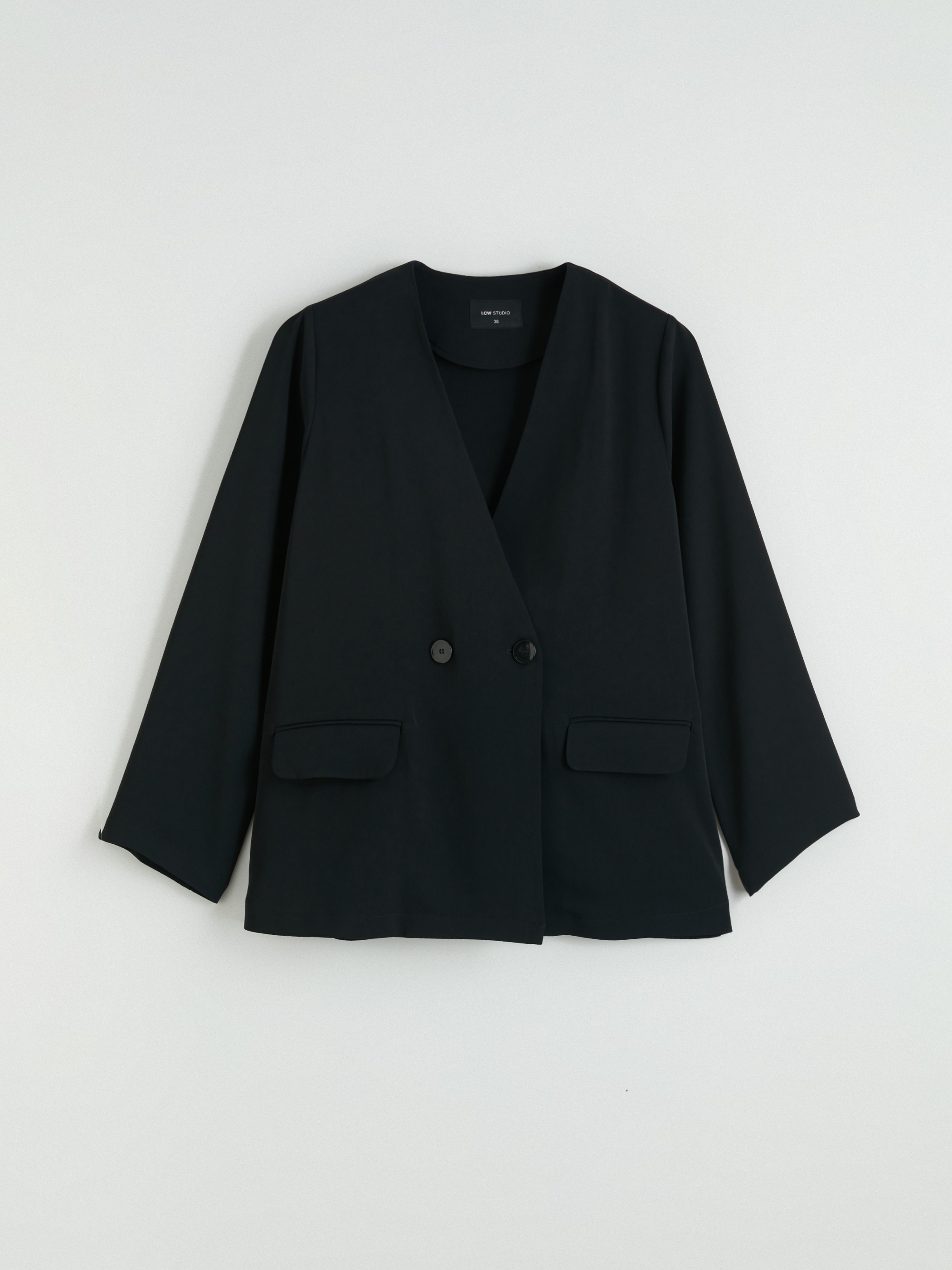 LCW EVERYDAY Kruvaze Yaka Kadın Blazer Ceket görsel 5