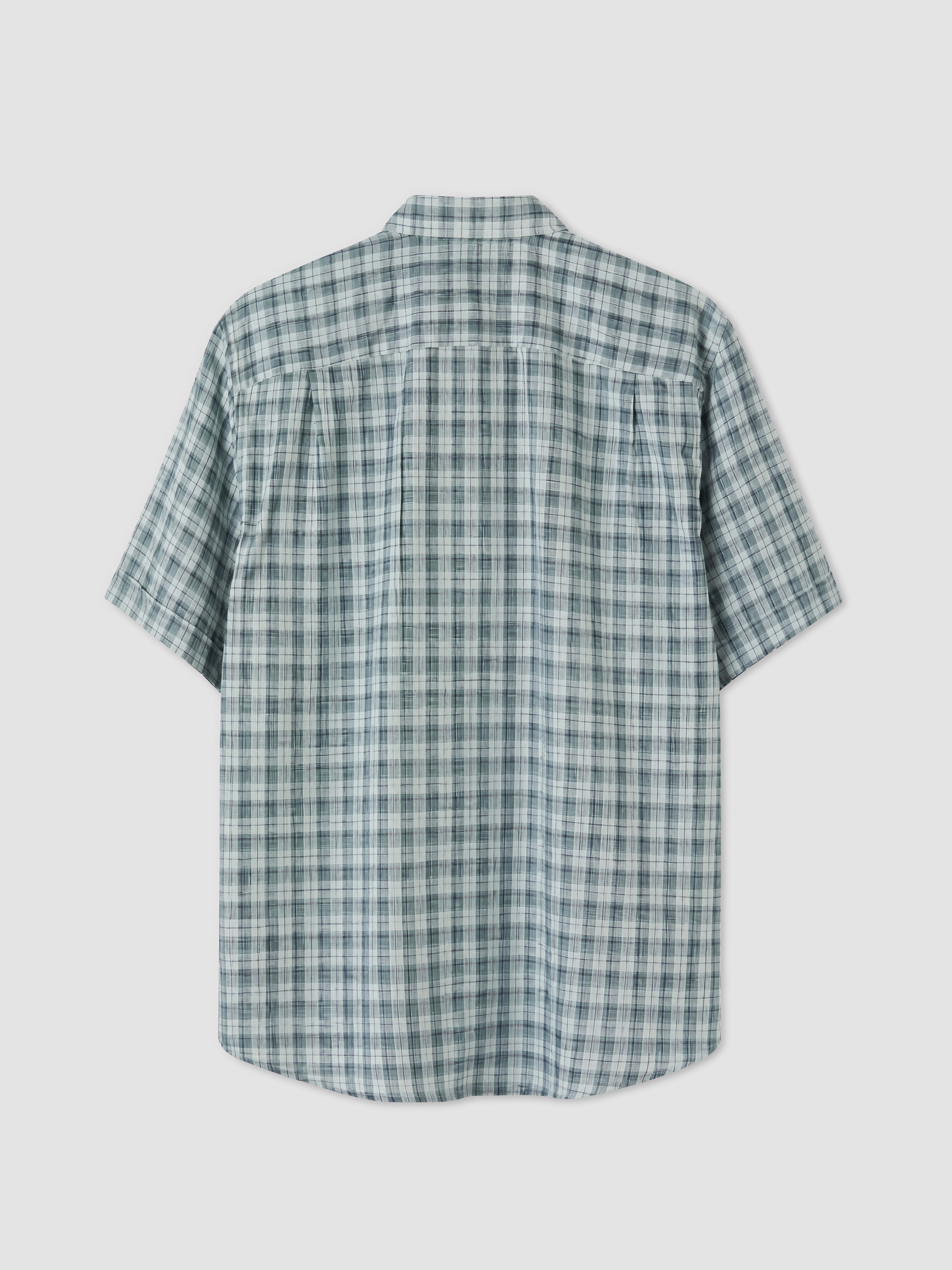 LCWAIKIKI Classic Regular Fit Ekose Poplin Erkek Gömlek görsel 6