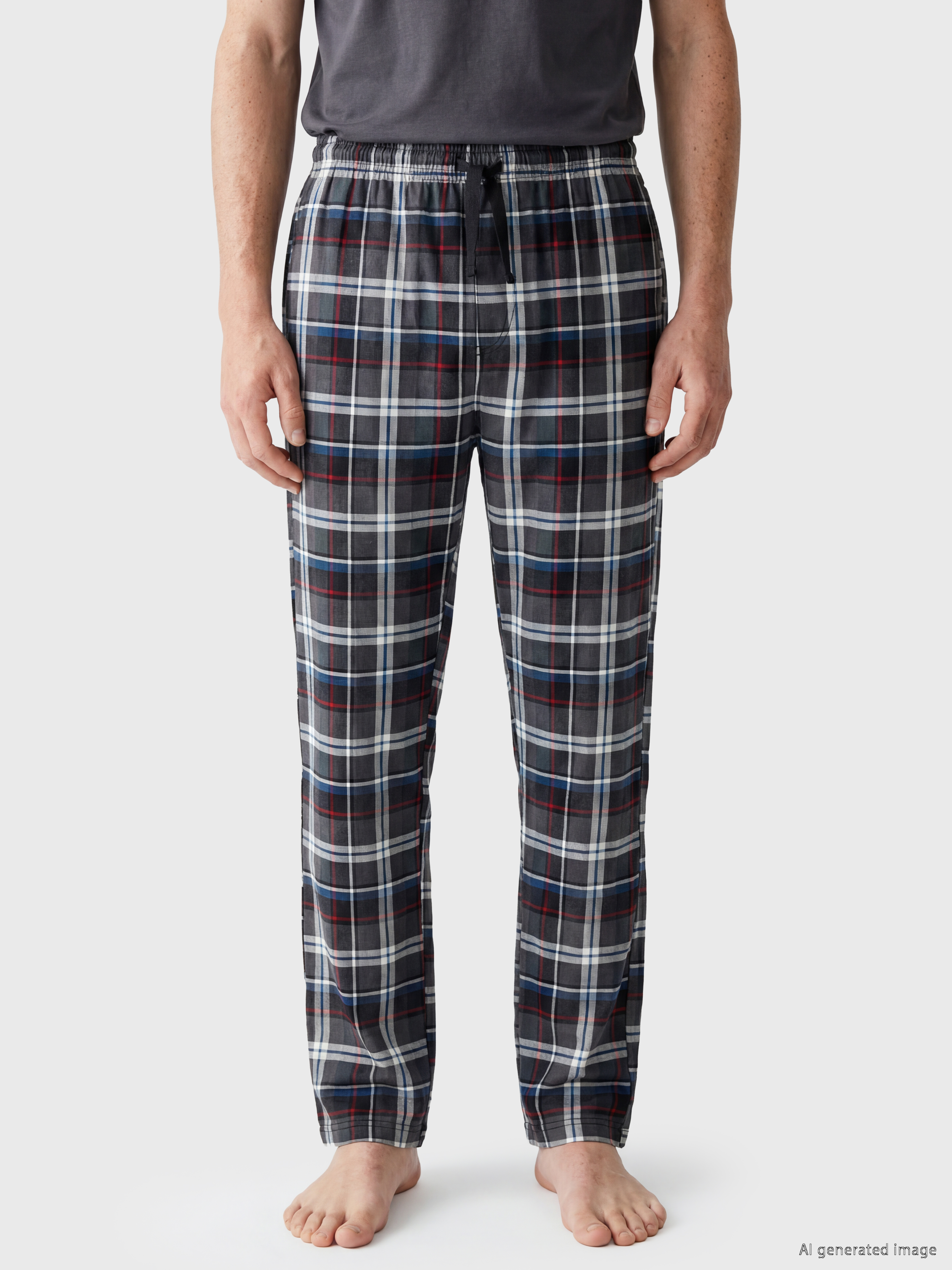 LC WAIKIKI Regular Fit Ekose Erkek Pijama Altı