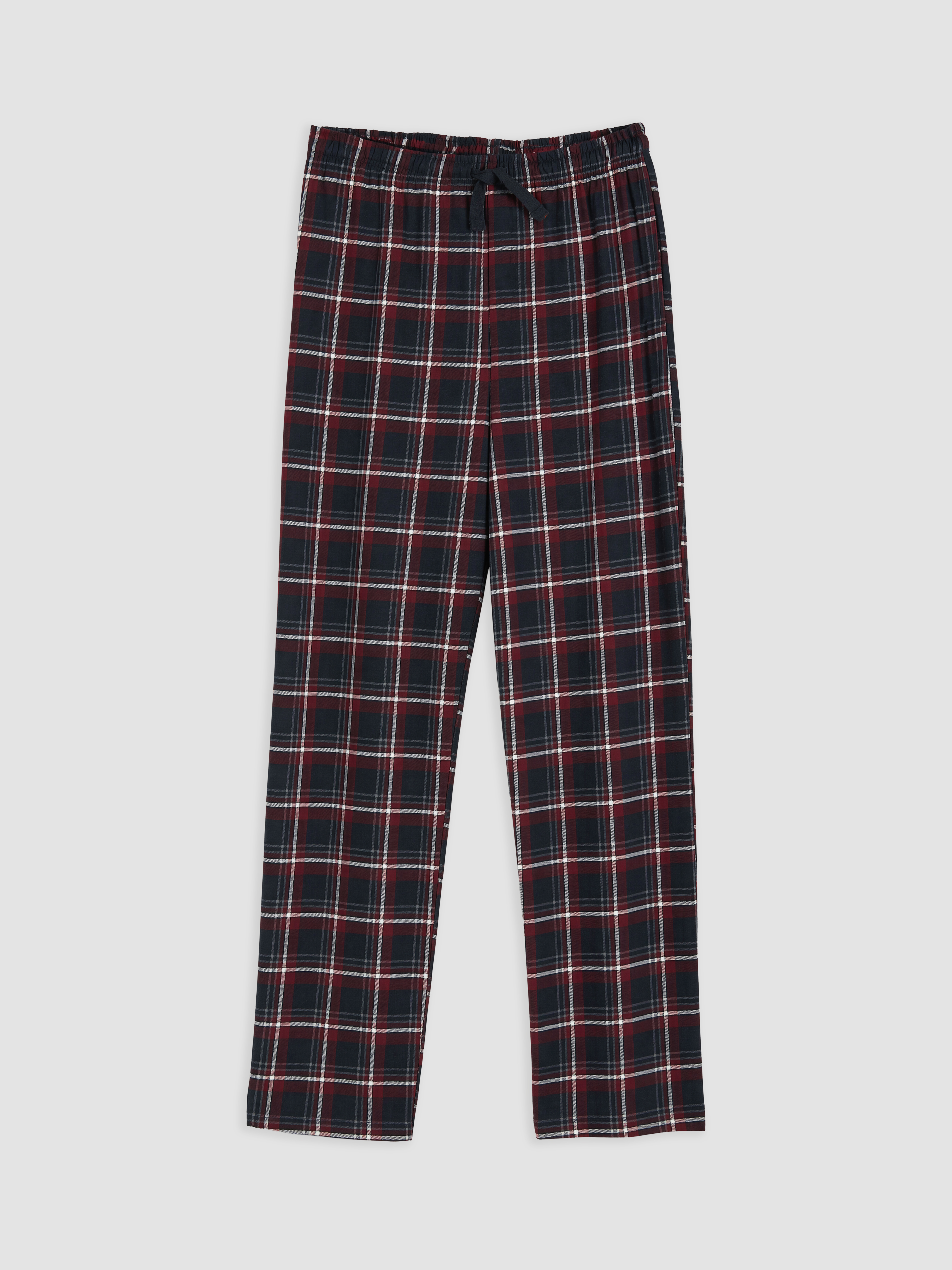 LC WAIKIKI Regular Fit Ekose Erkek Pijama Altı görsel 5