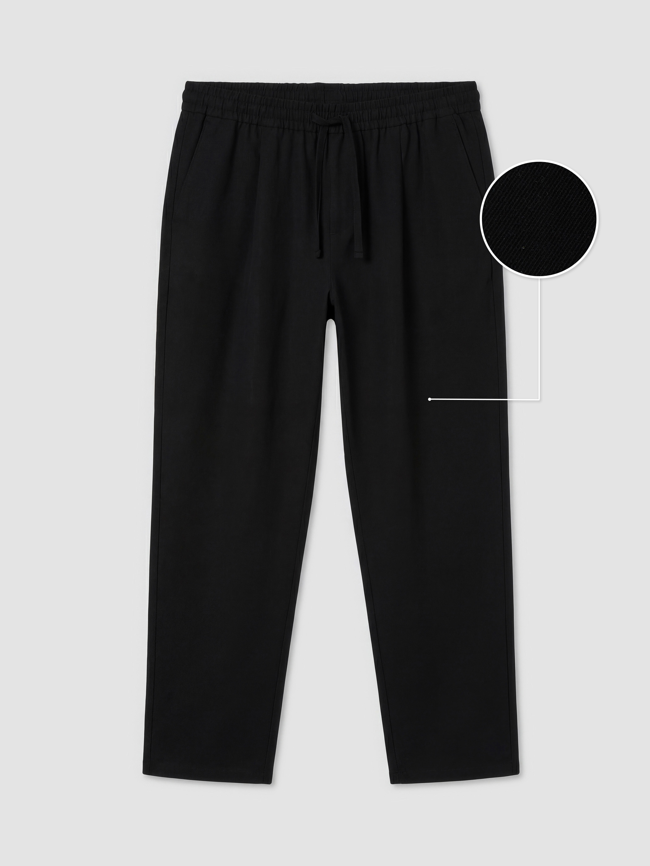LCW Vision Regular Fit Keten Görünümlü Erkek Pantolon görsel 5