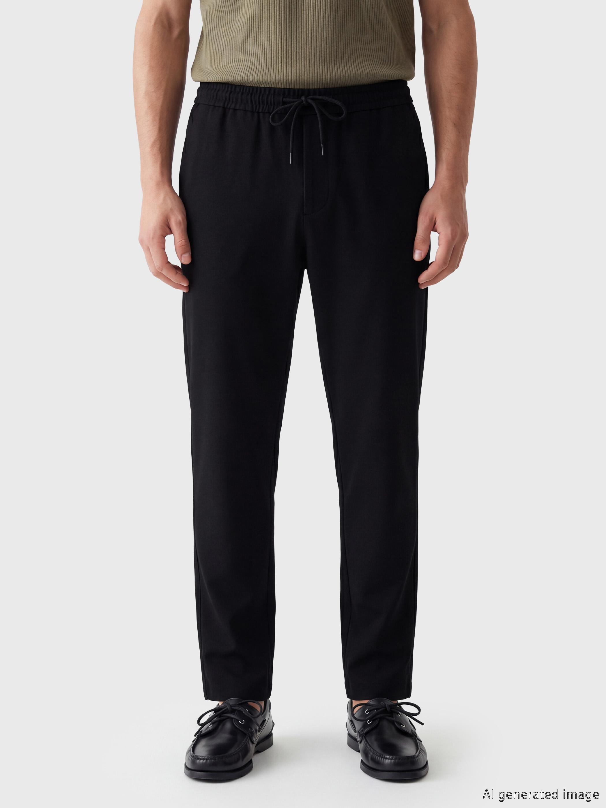 LCW Vision Regular Fit Keten Görünümlü Erkek Pantolon görsel 2