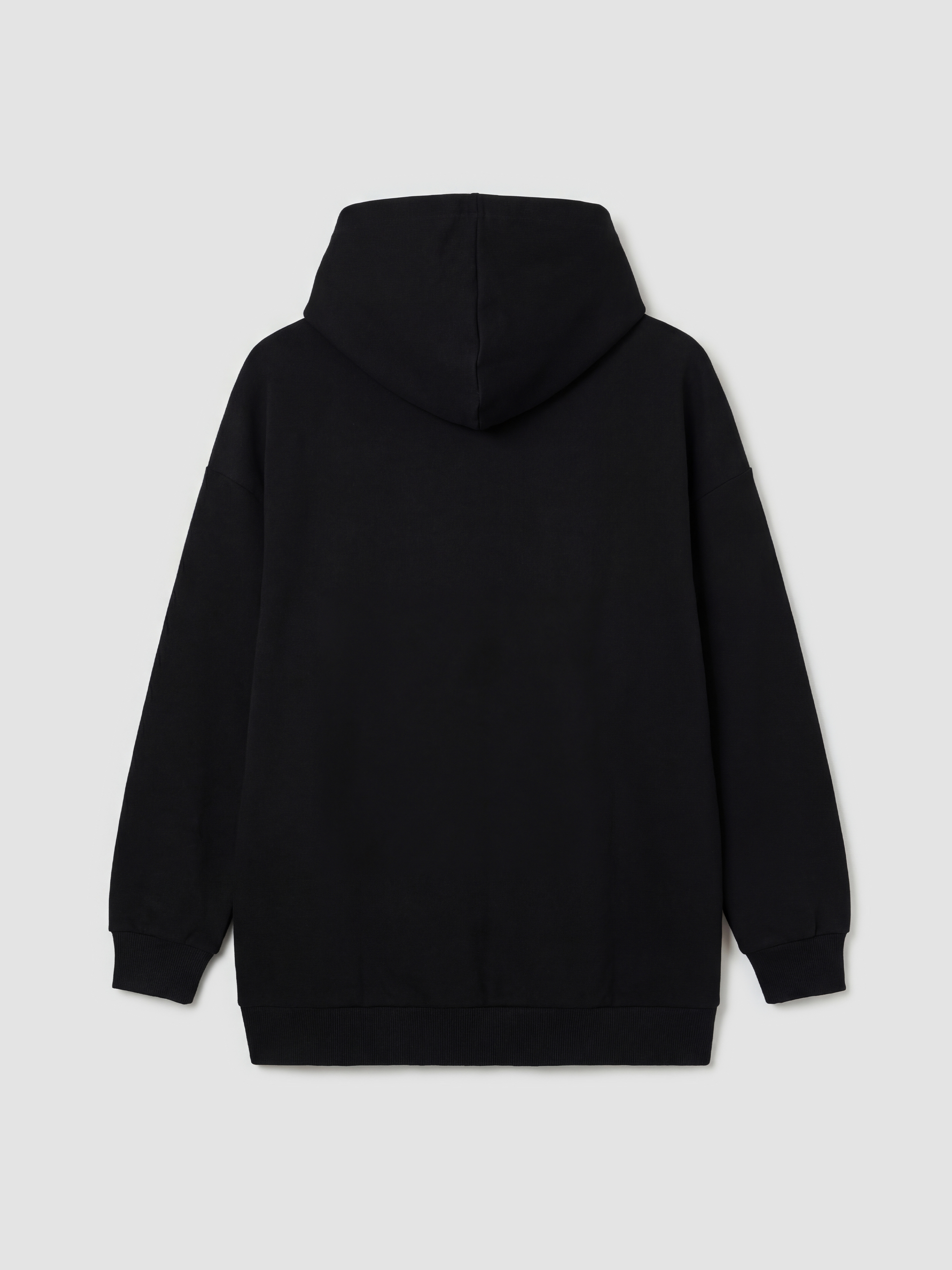 LCW Modest Kapüşonlu New York Baskılı Kadın Sweatshirt Tunik görsel 5
