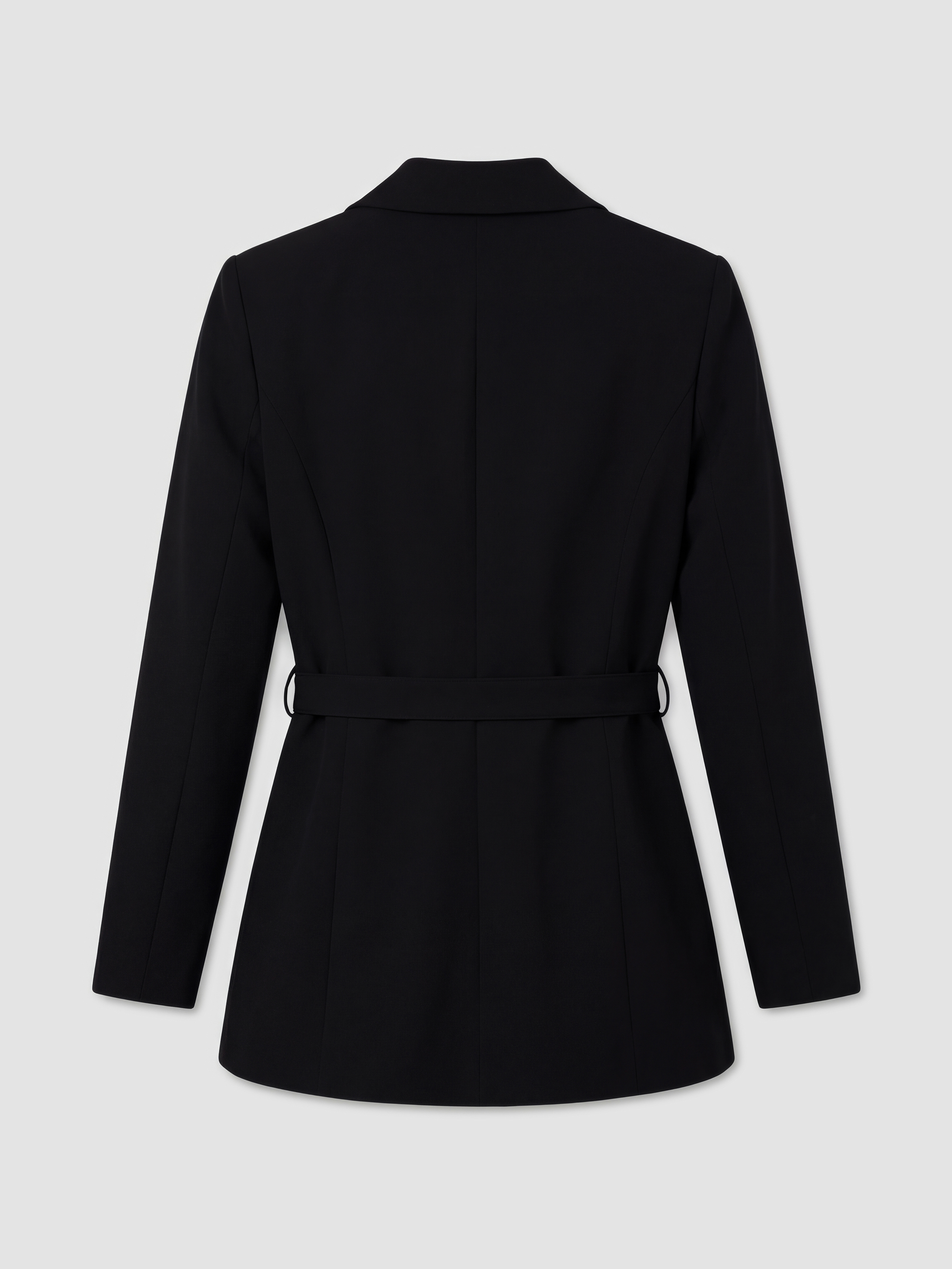LCW Modest Beli Kemerli Kadın Blazer Ceket görsel 7
