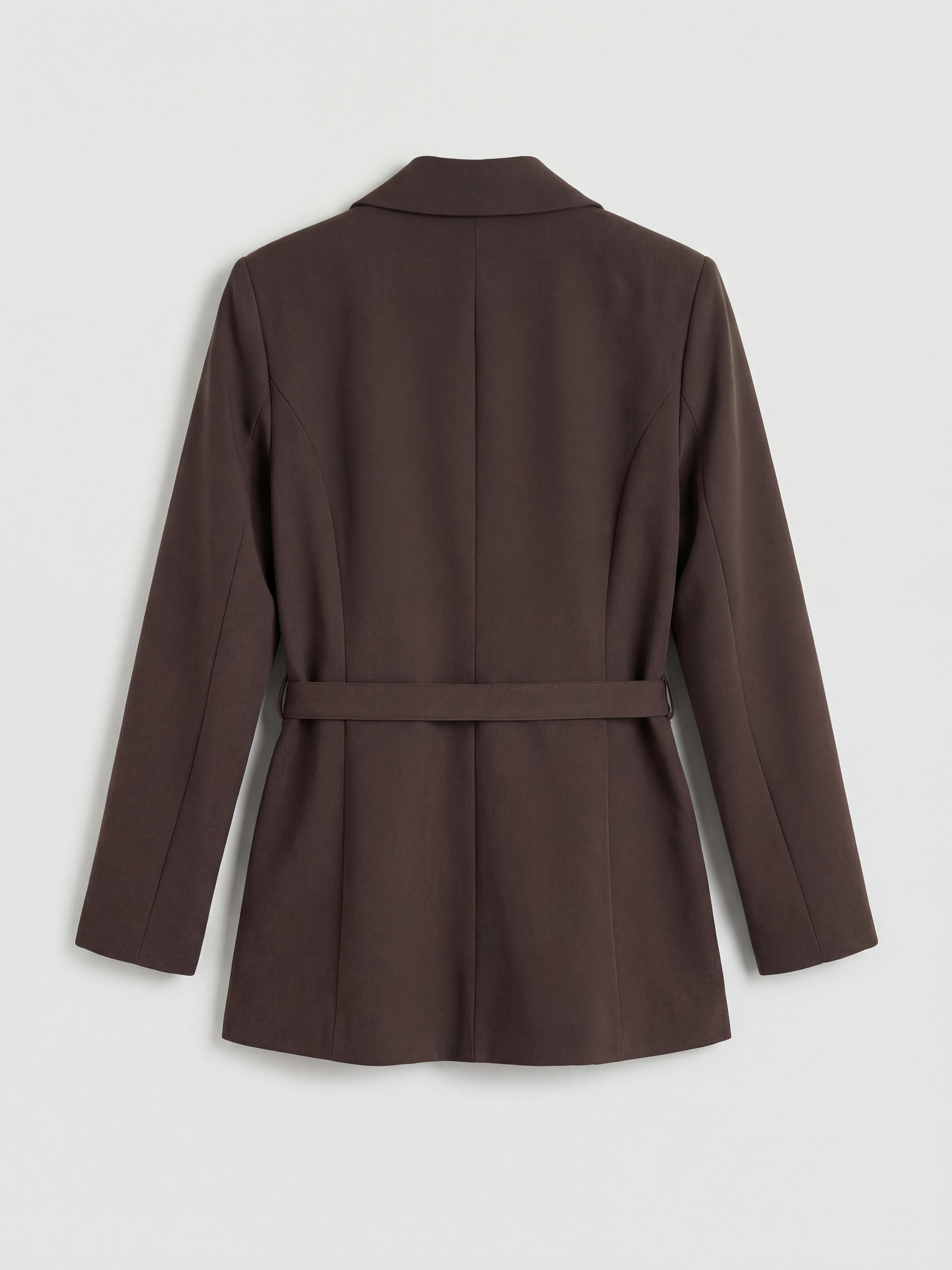 LCW Modest Beli Kemerli Kadın Blazer Ceket görsel 6