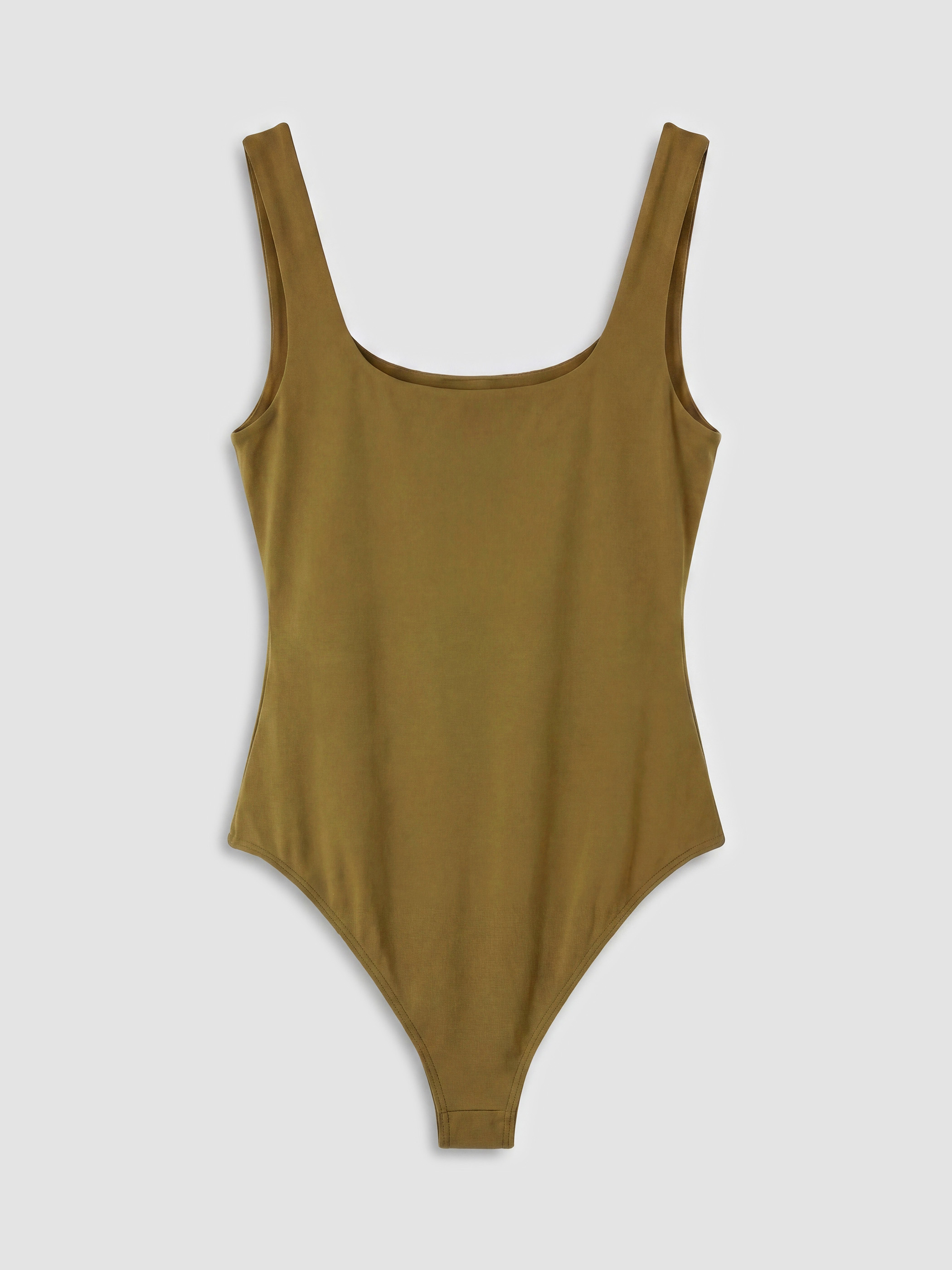 LCW Vision Kare Yaka Kadın Bodysuit görsel 2