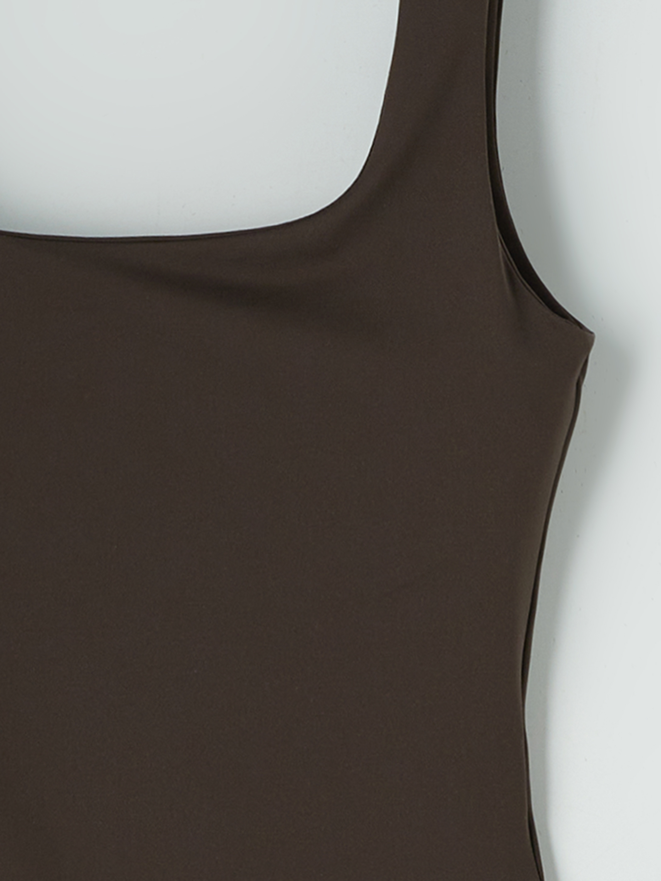 LCW Vision Kare Yaka Kadın Bodysuit görsel 3